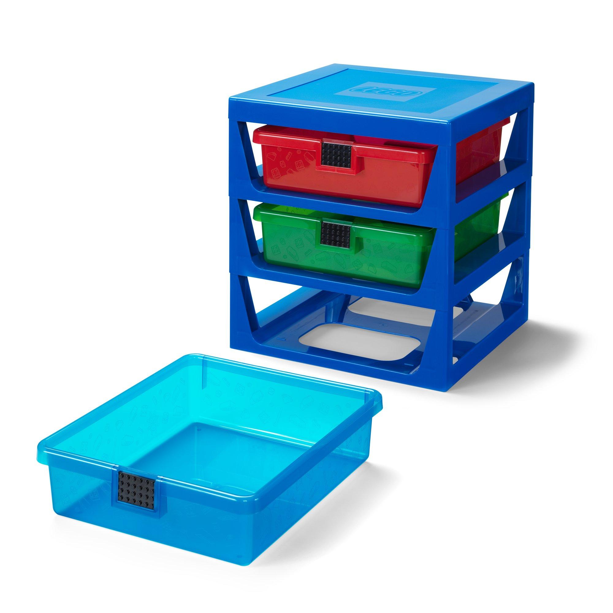 Multi - LEGO - 3 Drawer Storage Rack - 2