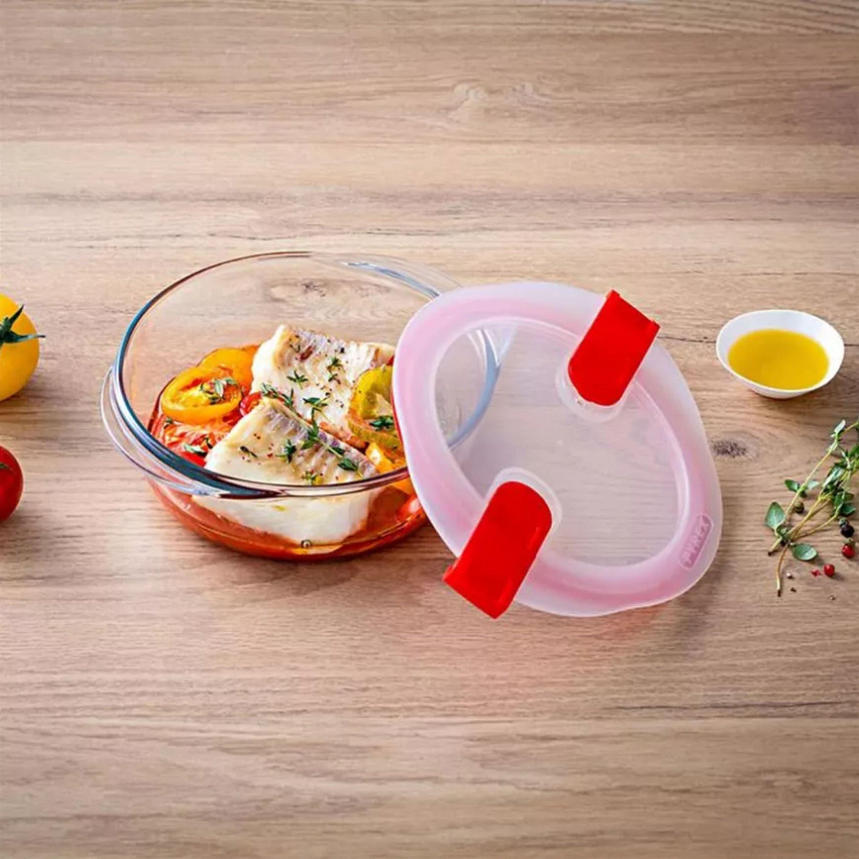 None - Pyrex - Pyrex Cook & Heat Round Dish Set - 2