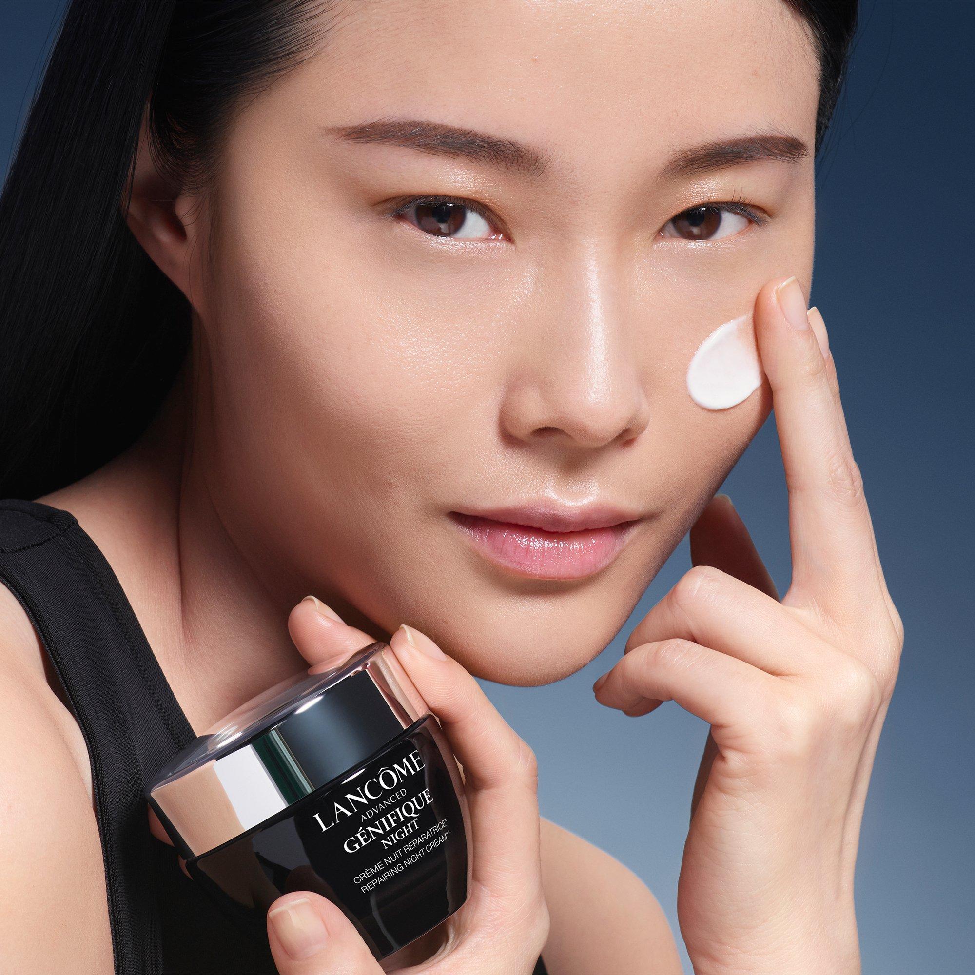Clear - Lancome - Advanced Génifique Night Repairing Night Cream - 4
