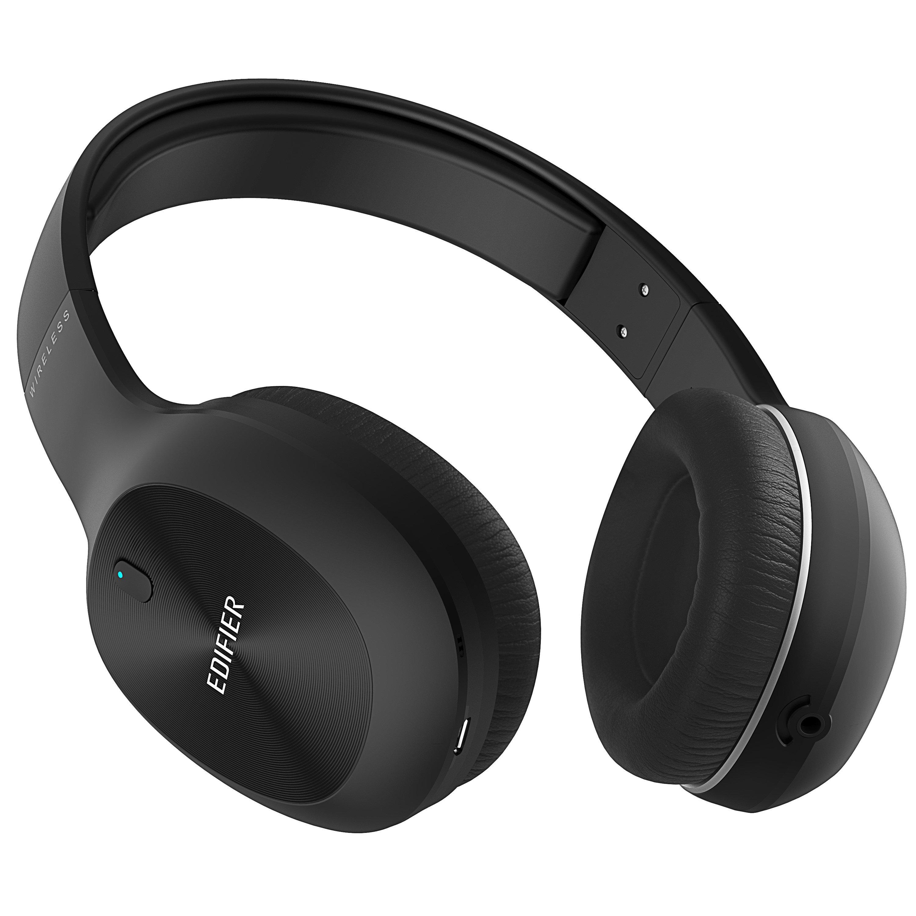 Black - Edifier - Edifier W800BT Plus Bluetooth Headphones Black - 2