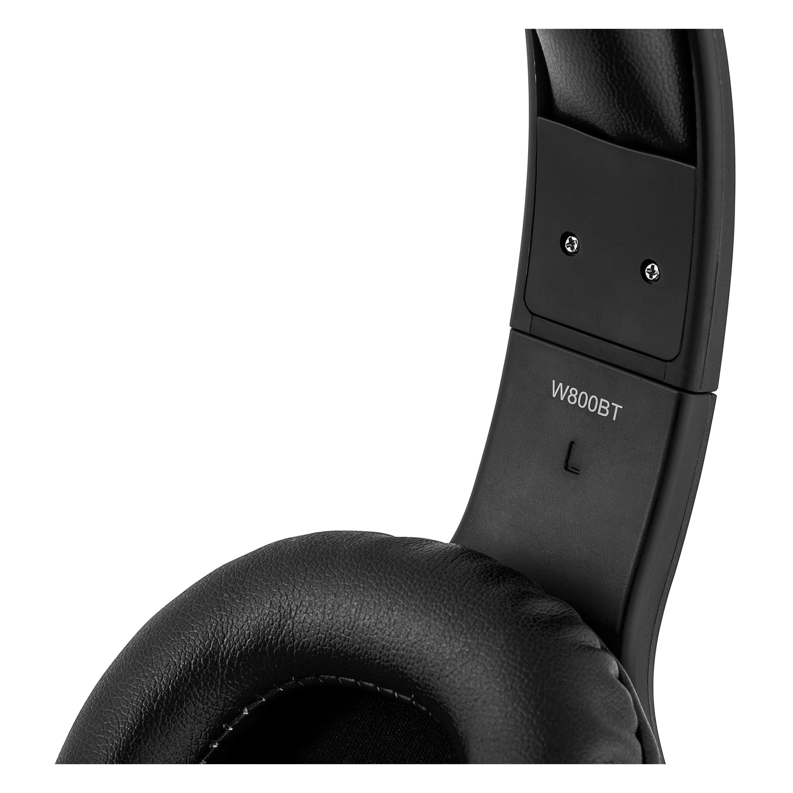 Black - Edifier - Edifier W800BT Plus Bluetooth Headphones Black - 3