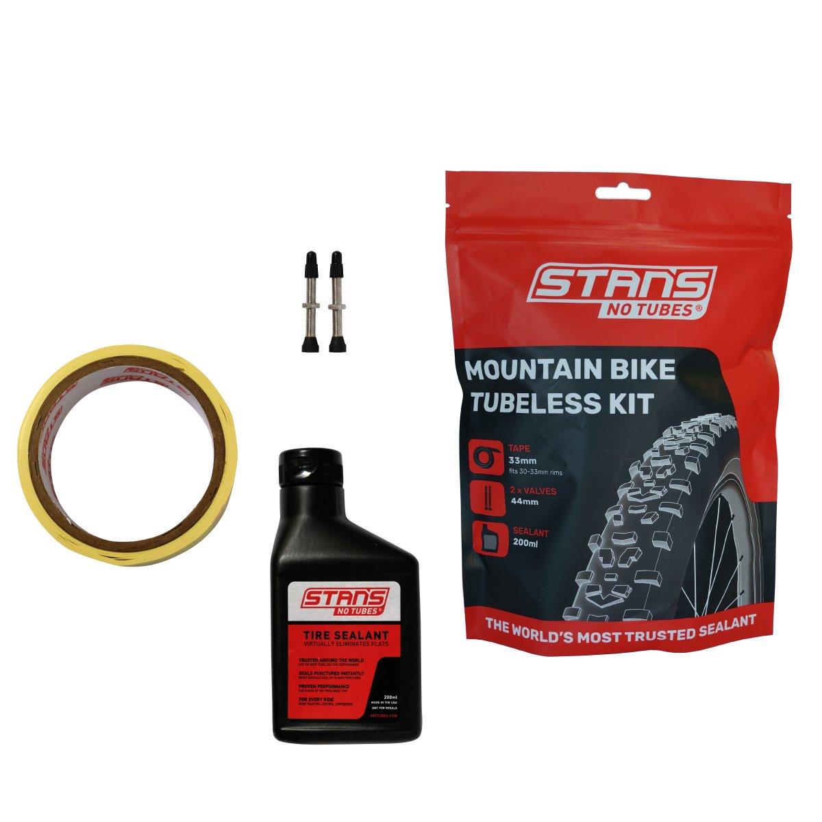Black - Stans NoTubes - TUBELESS KIT MTN