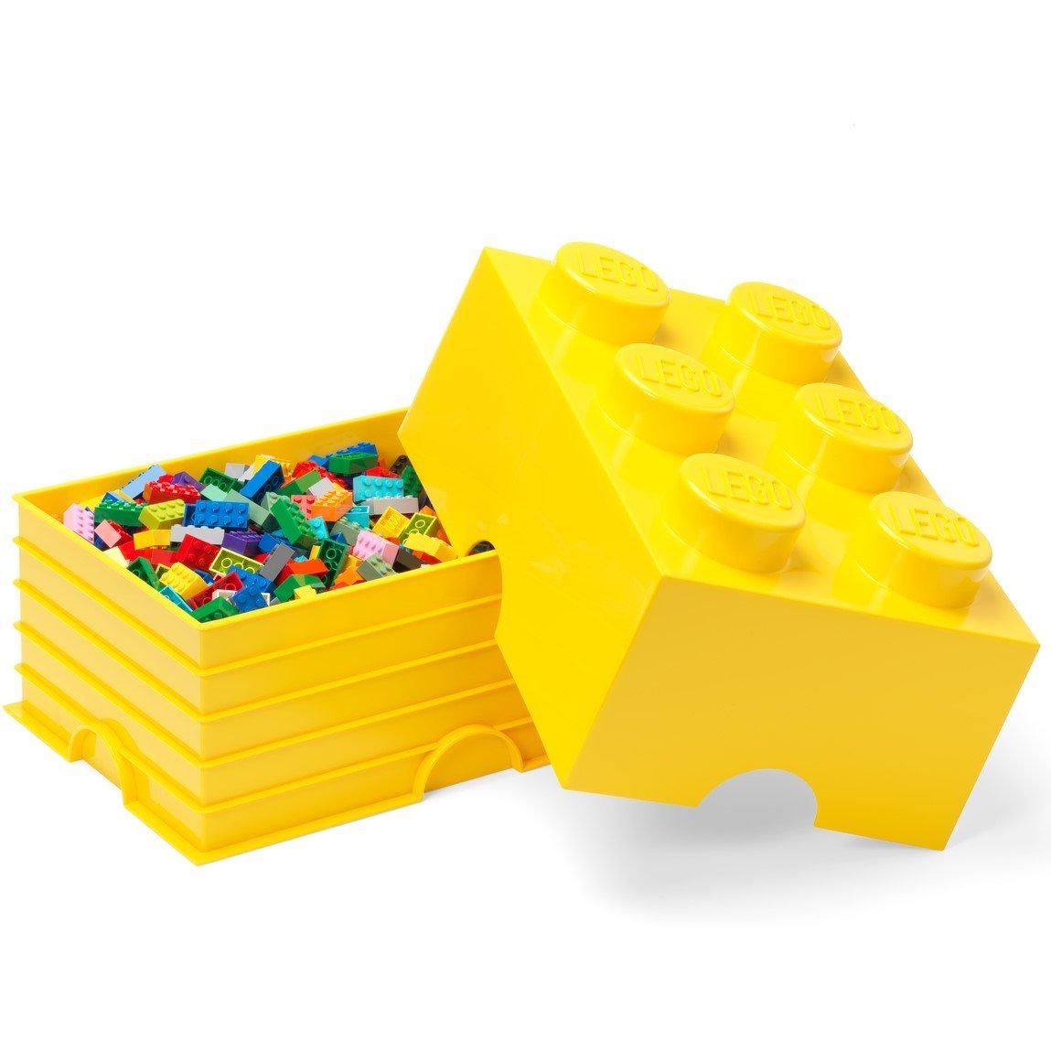 Yellow - LEGO - LEGO 6 Brick Storage - 1