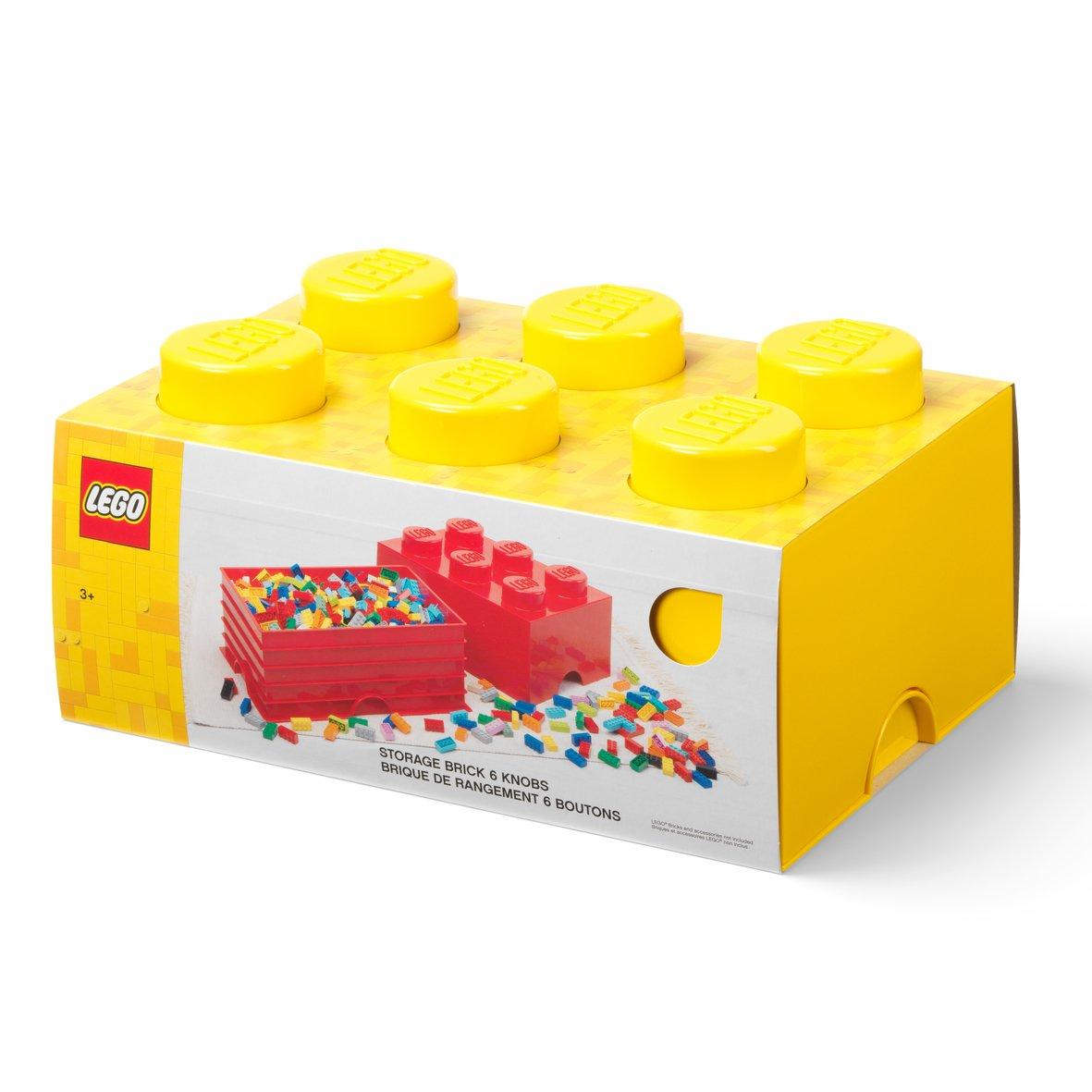 Yellow - LEGO - LEGO 6 Brick Storage - 3