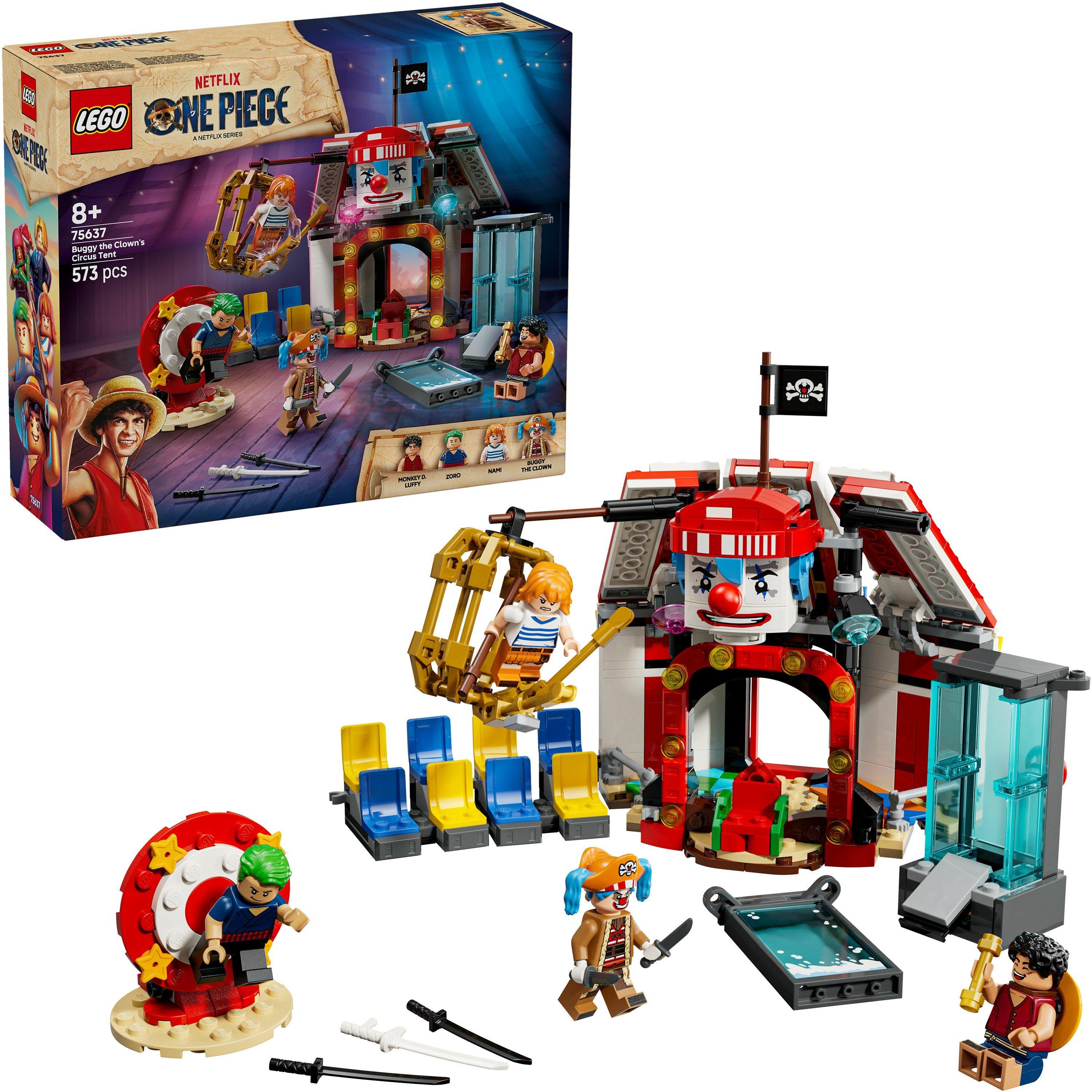 Circus Tent - LEGO - LEGO ONE PIECE Buggy the Clown’s Circus Tent Toy 75637 - 1