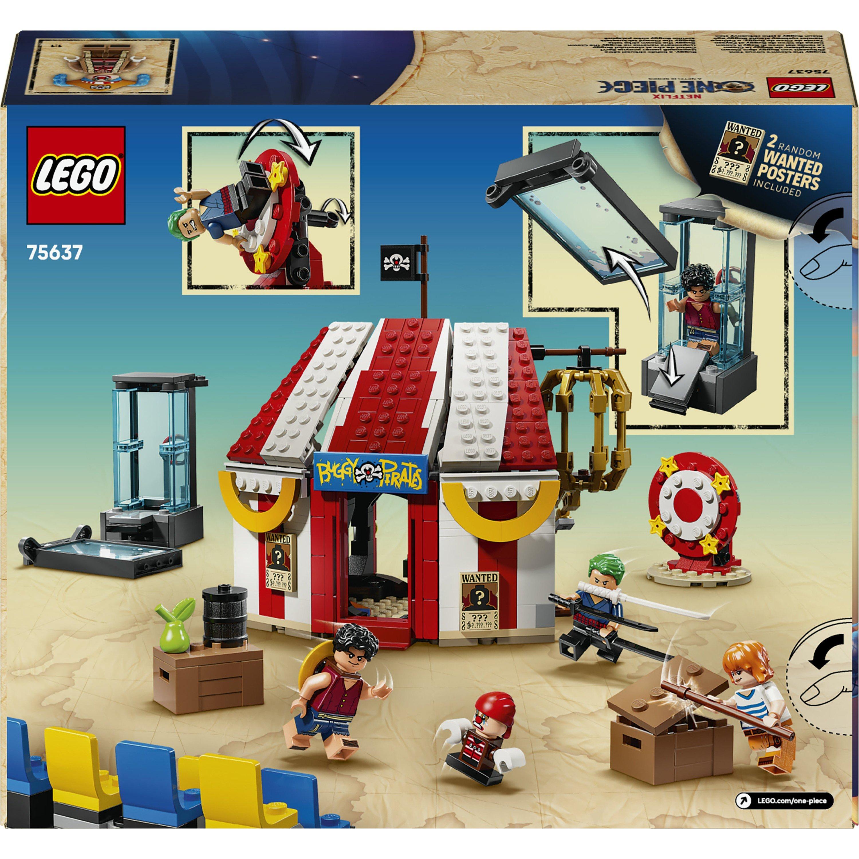Circus Tent - LEGO - LEGO ONE PIECE Buggy the Clown’s Circus Tent Toy 75637 - 9