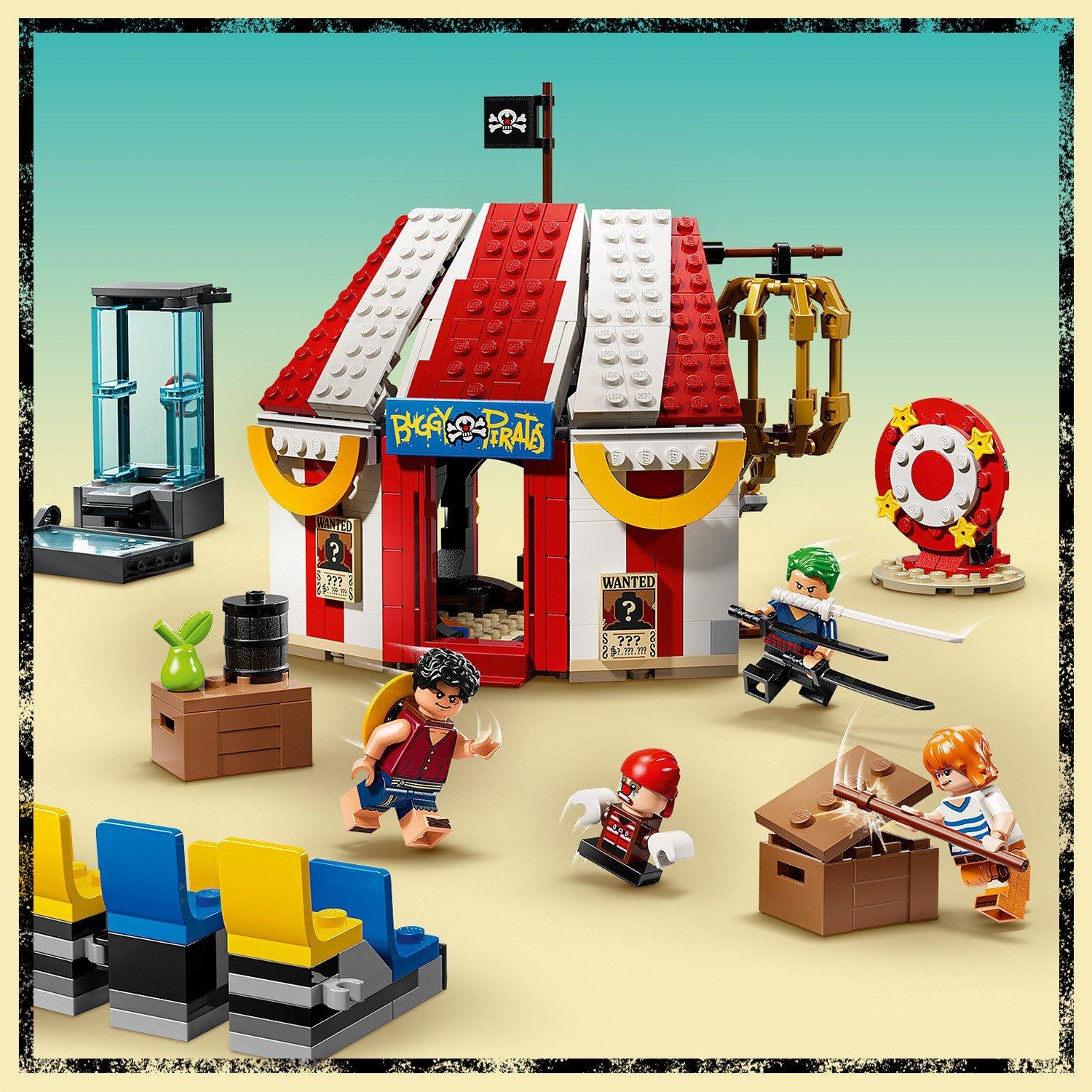 Circus Tent - LEGO - LEGO ONE PIECE Buggy the Clown’s Circus Tent Toy 75637 - 10