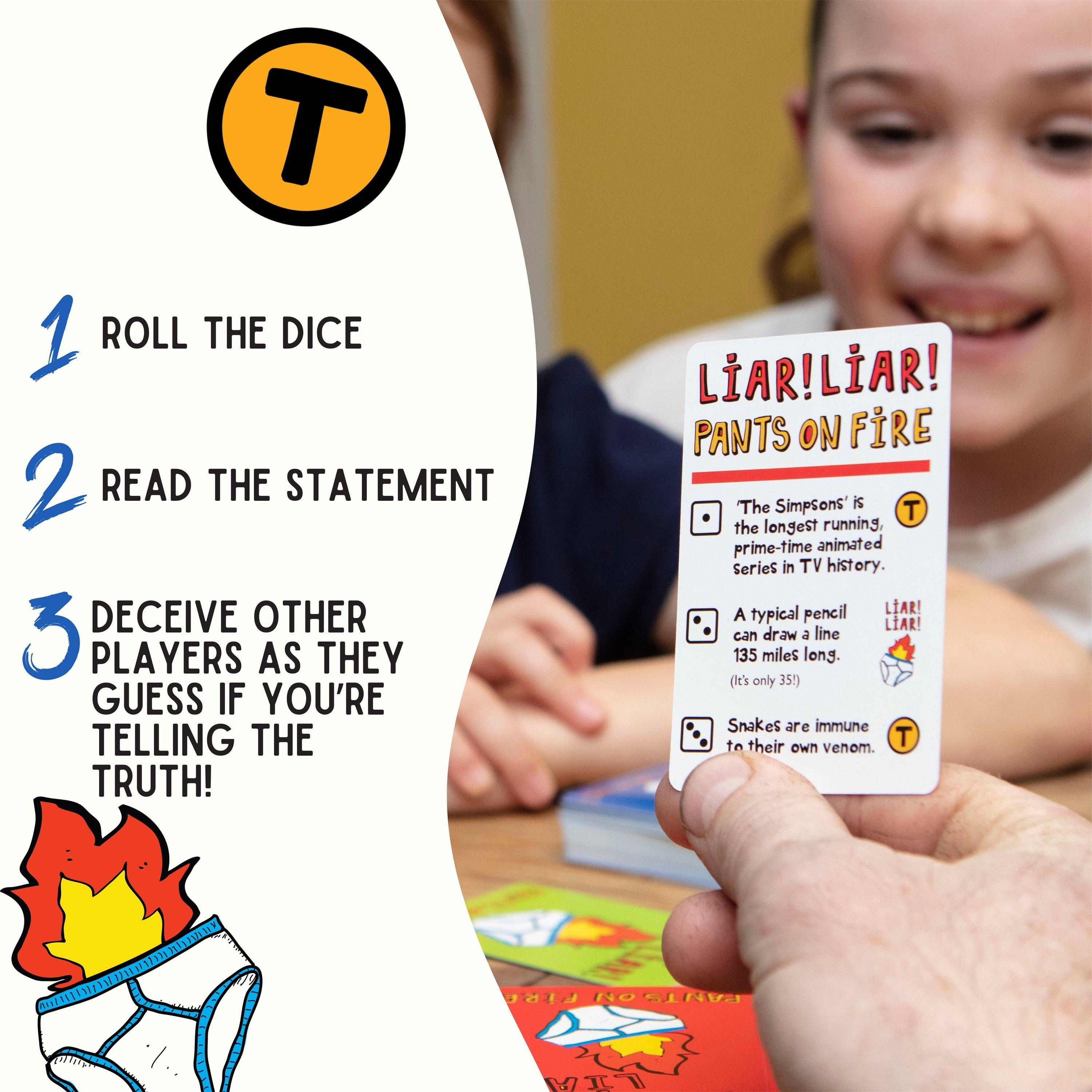 Multi - Boxer Gifts - Liar Liar Pants on Fire Card Game  Fun For Family - 3