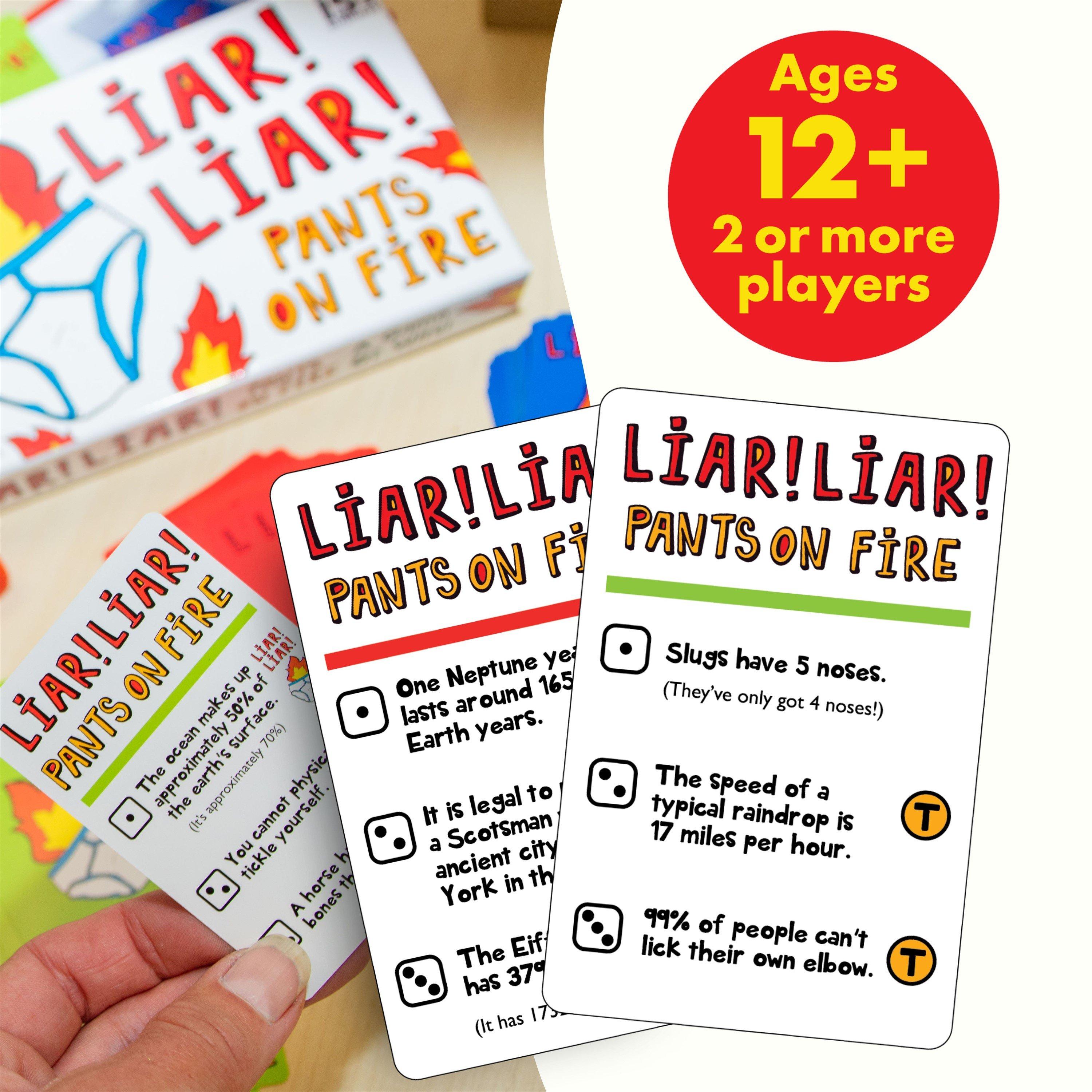 Multi - Boxer Gifts - Liar Liar Pants on Fire Card Game  Fun For Family - 5