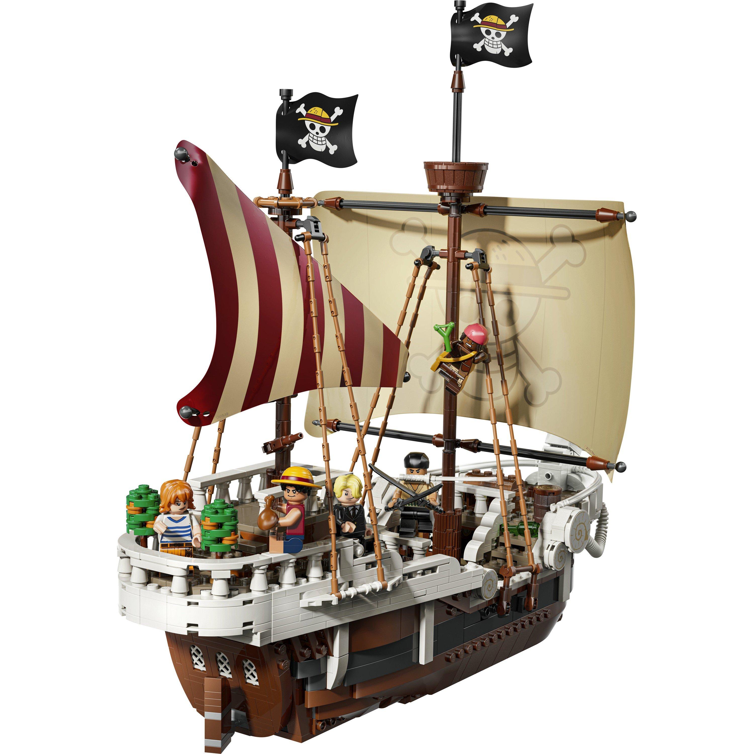 Pirate Ship - LEGO - LEGO ONE PIECE The Going Merry Pirate Ship Boat Toy 75639 - 13
