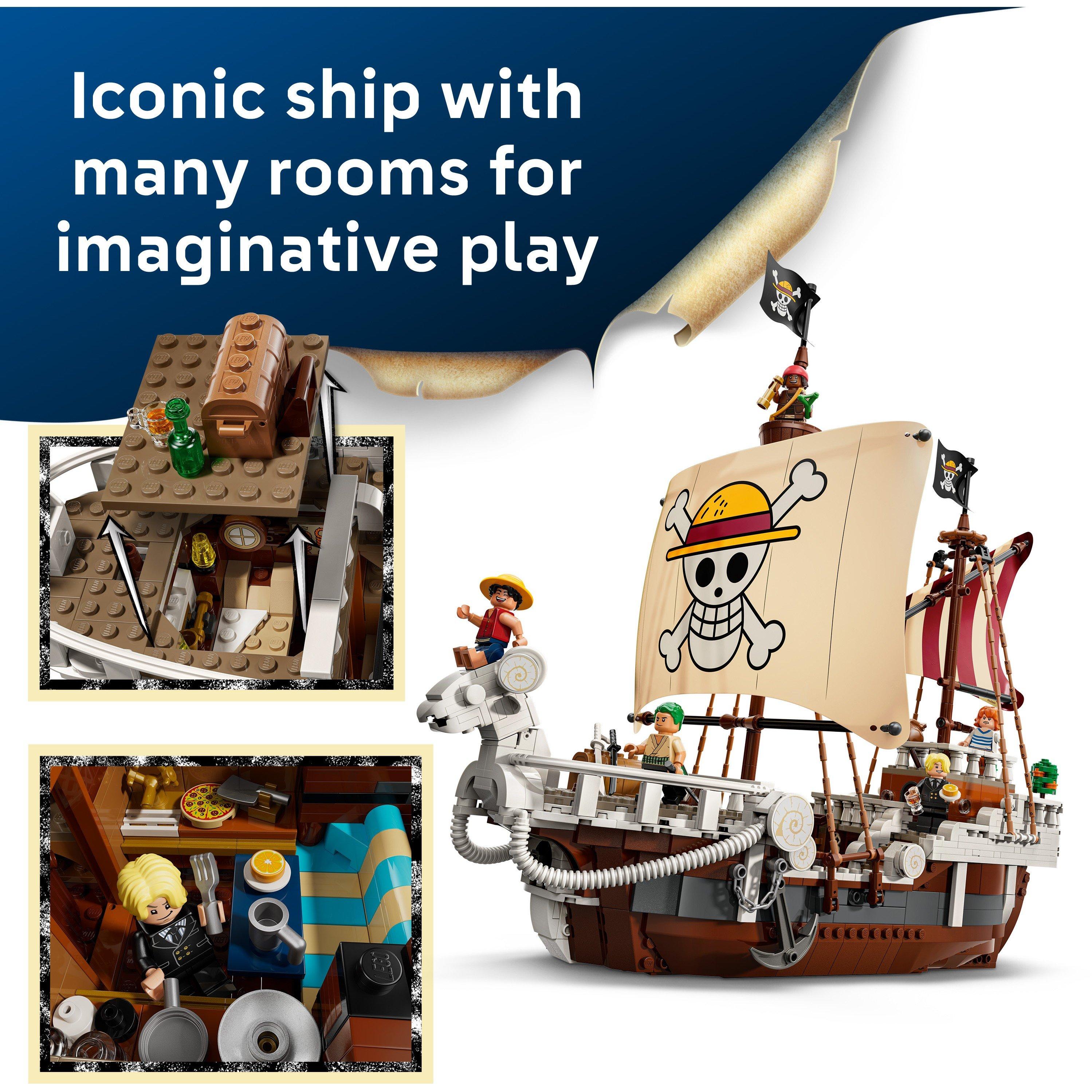 Pirate Ship - LEGO - LEGO ONE PIECE The Going Merry Pirate Ship Boat Toy 75639 - 4