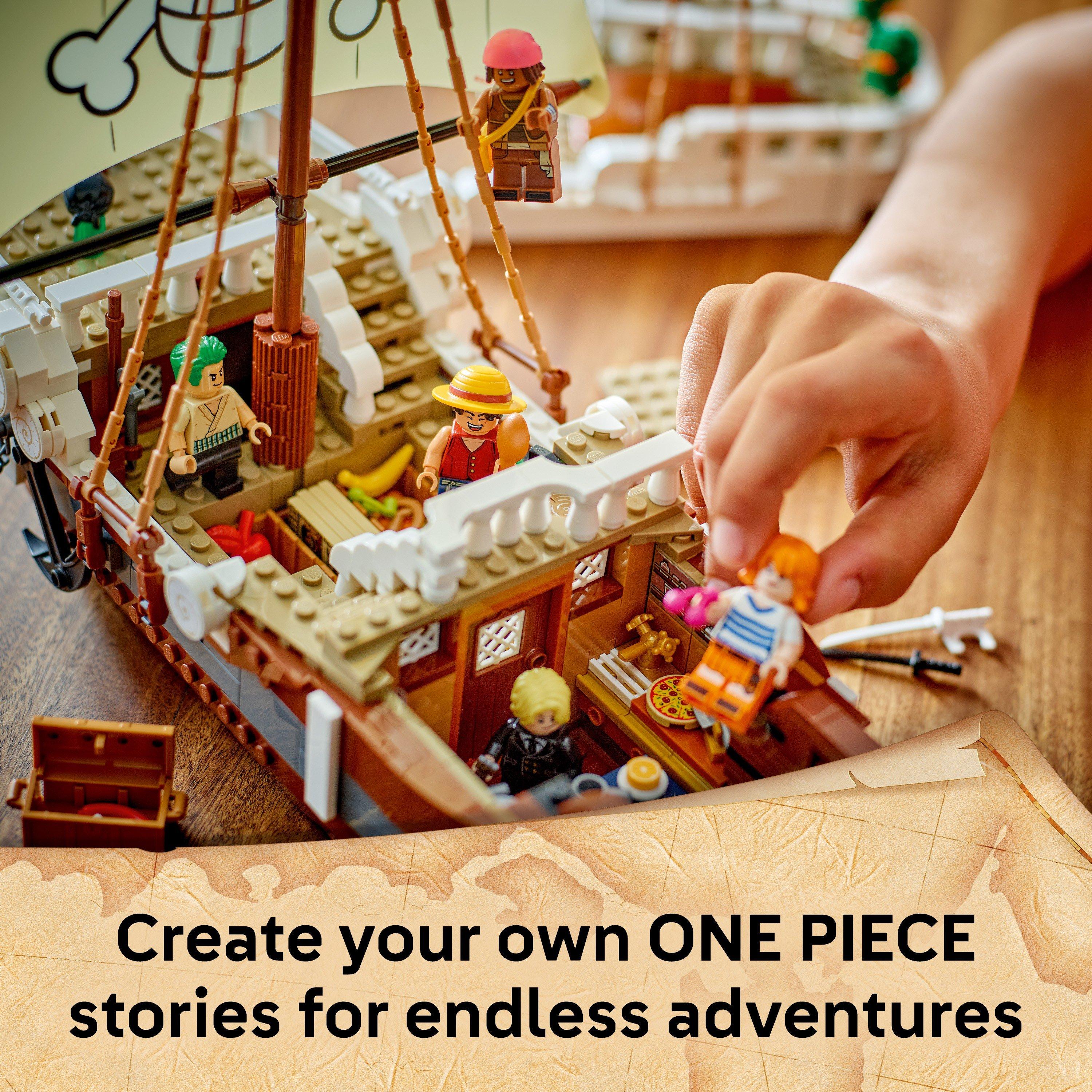 Pirate Ship - LEGO - LEGO ONE PIECE The Going Merry Pirate Ship Boat Toy 75639 - 7