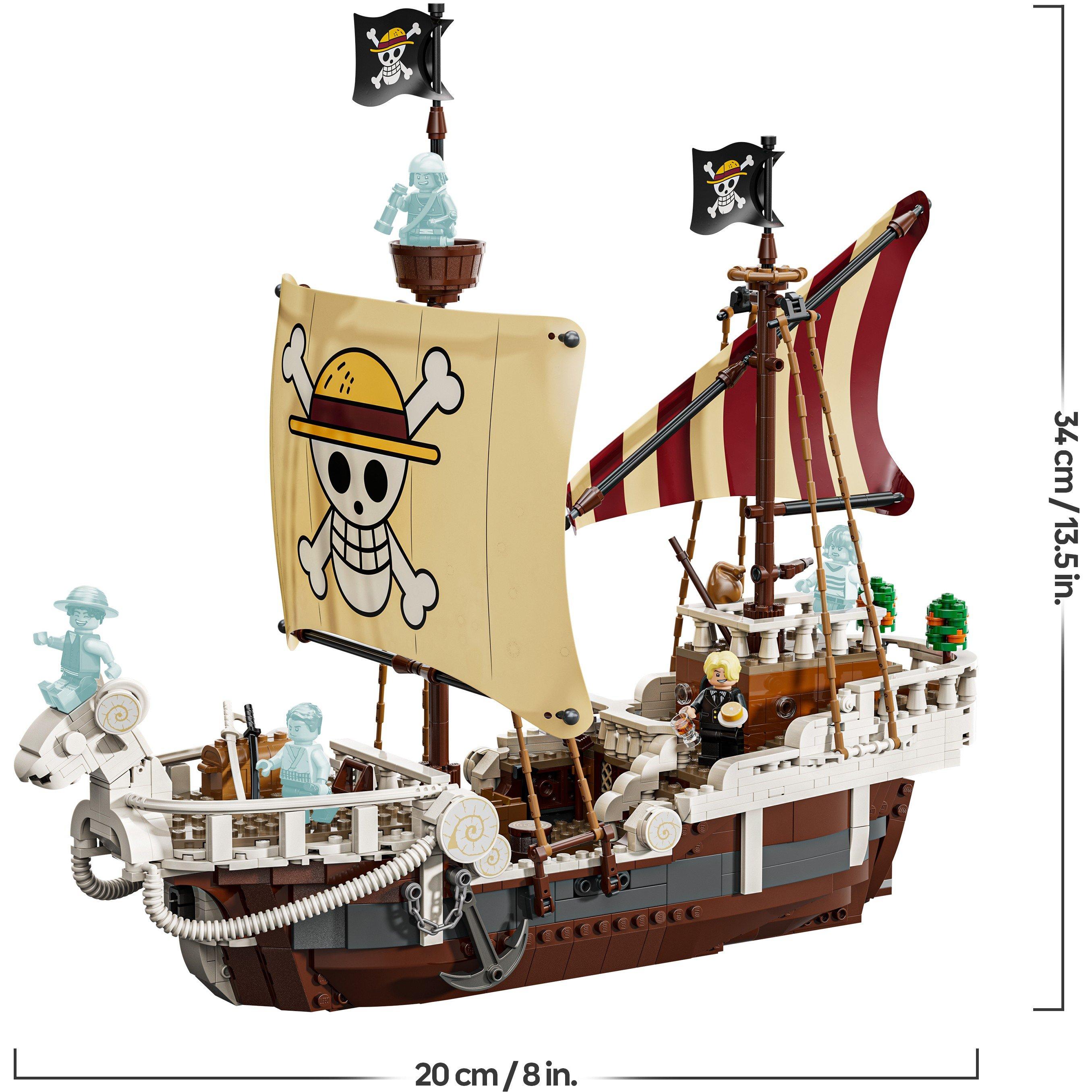 Pirate Ship - LEGO - LEGO ONE PIECE The Going Merry Pirate Ship Boat Toy 75639 - 8