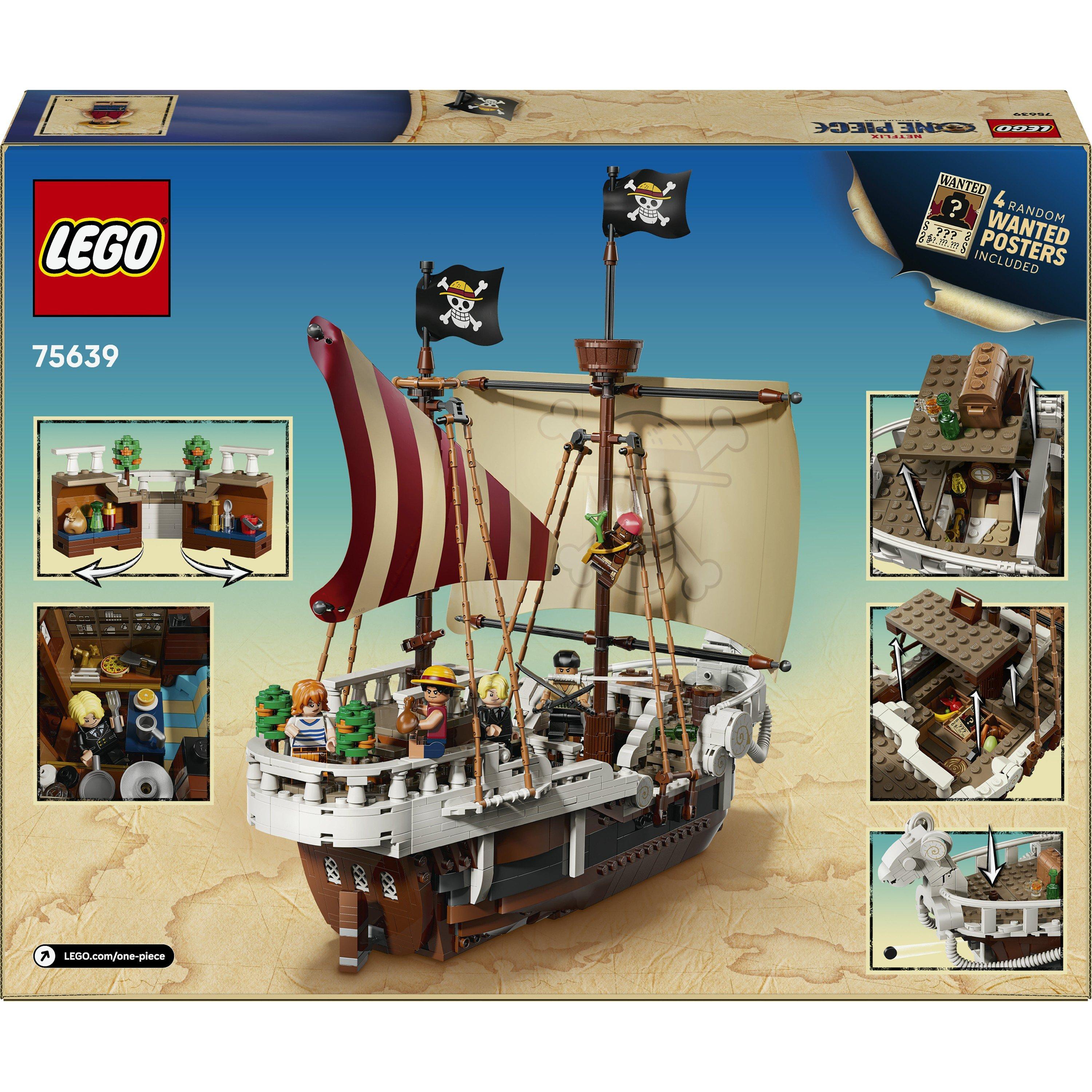Pirate Ship - LEGO - LEGO ONE PIECE The Going Merry Pirate Ship Boat Toy 75639 - 9