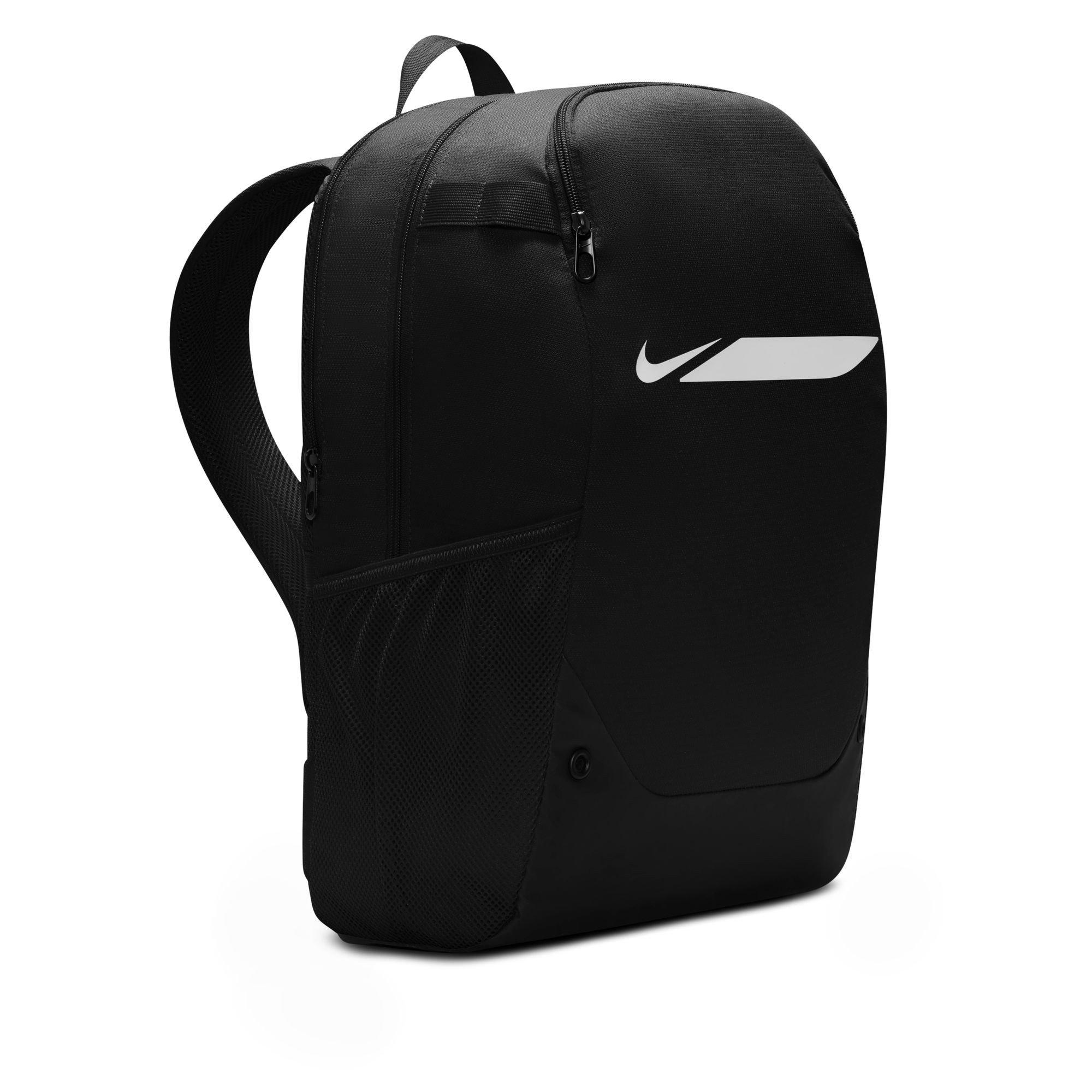 Black/Blk/White - Nike - Academy Backpack - 3