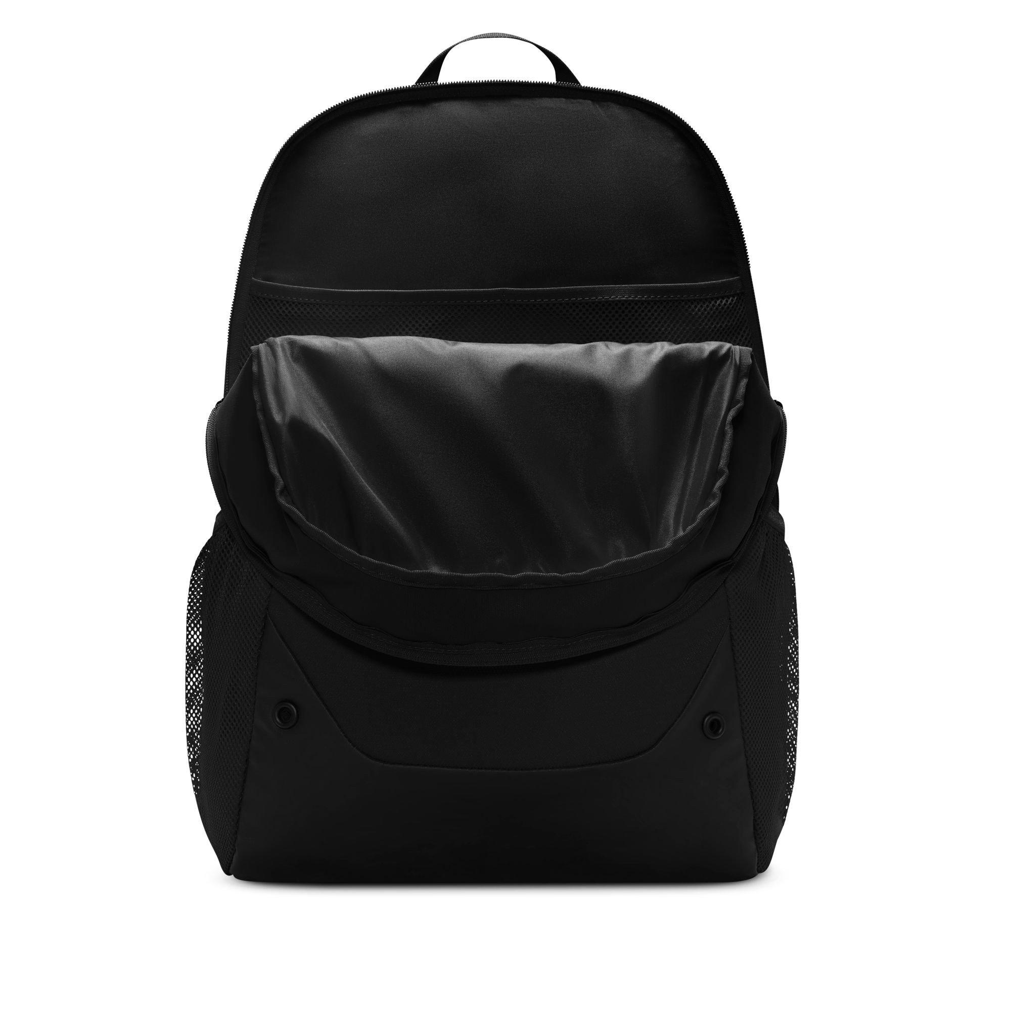 Black/Blk/White - Nike - Academy Backpack - 4