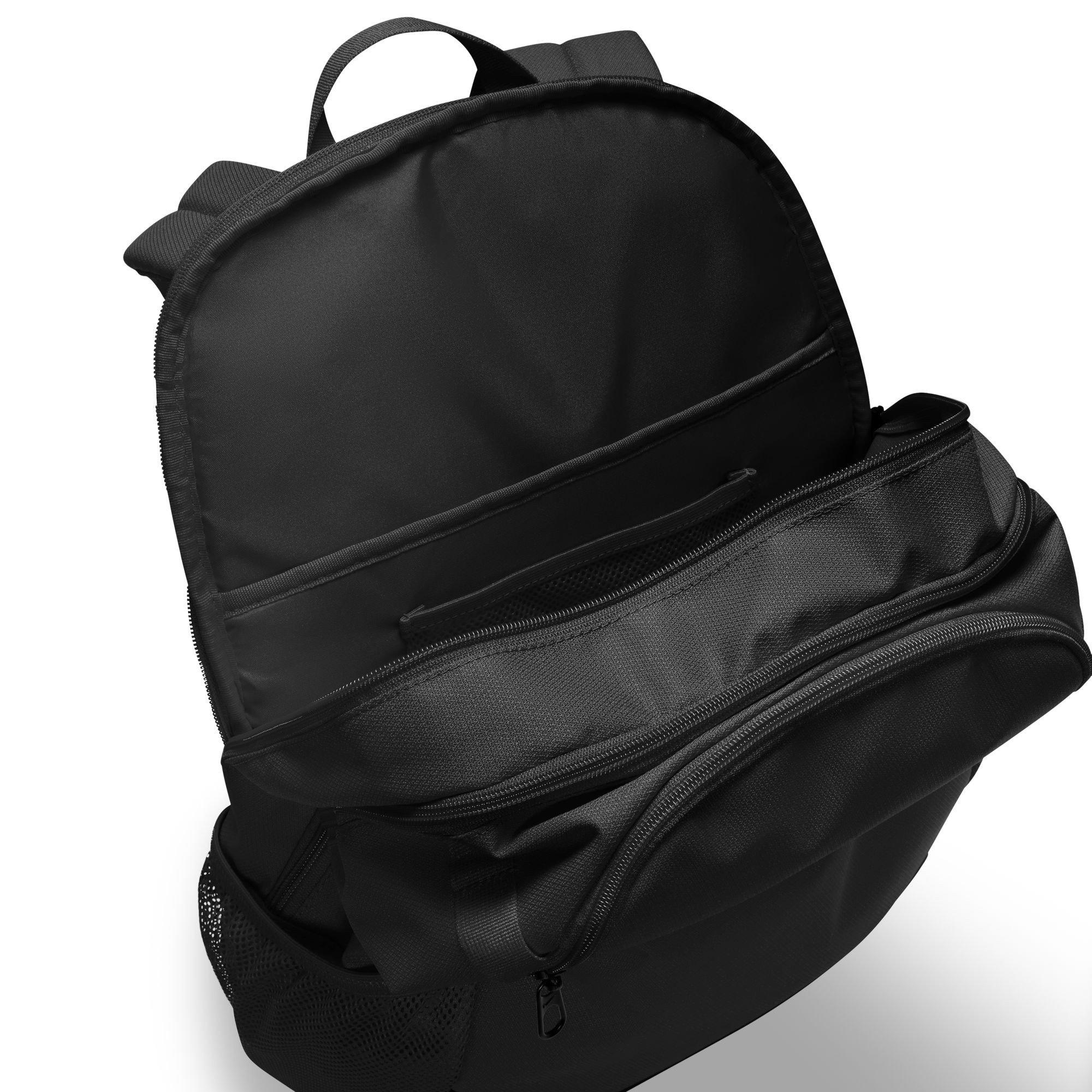 Black/Blk/White - Nike - Academy Backpack - 5