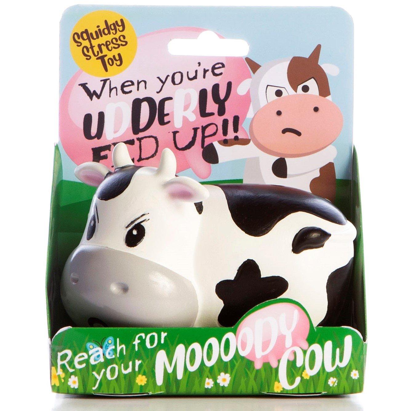 Multi - Boxer Gifts - Moody Cow Stress & Anxiety Relief Toy - 1