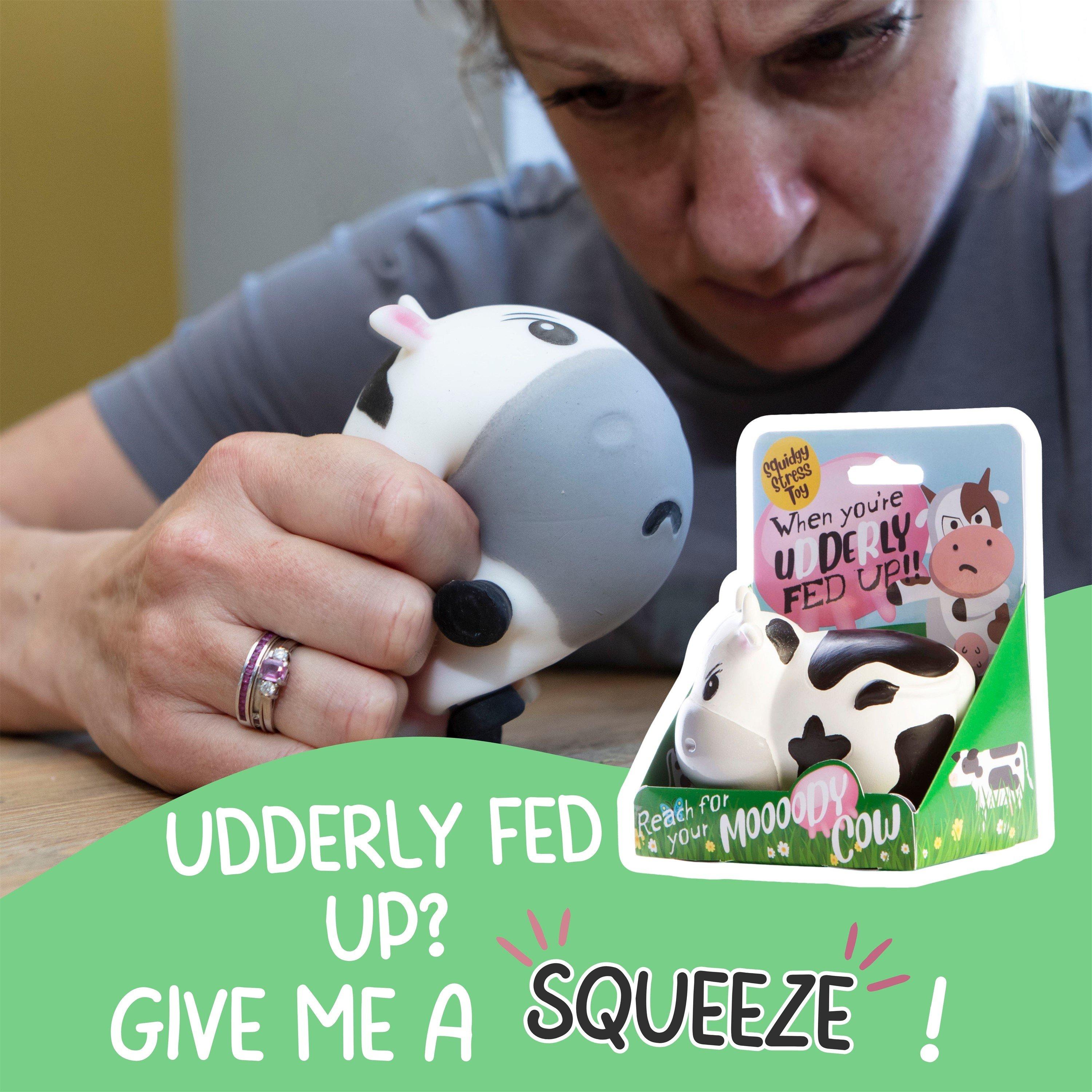 Multi - Boxer Gifts - Moody Cow Stress & Anxiety Relief Toy - 2