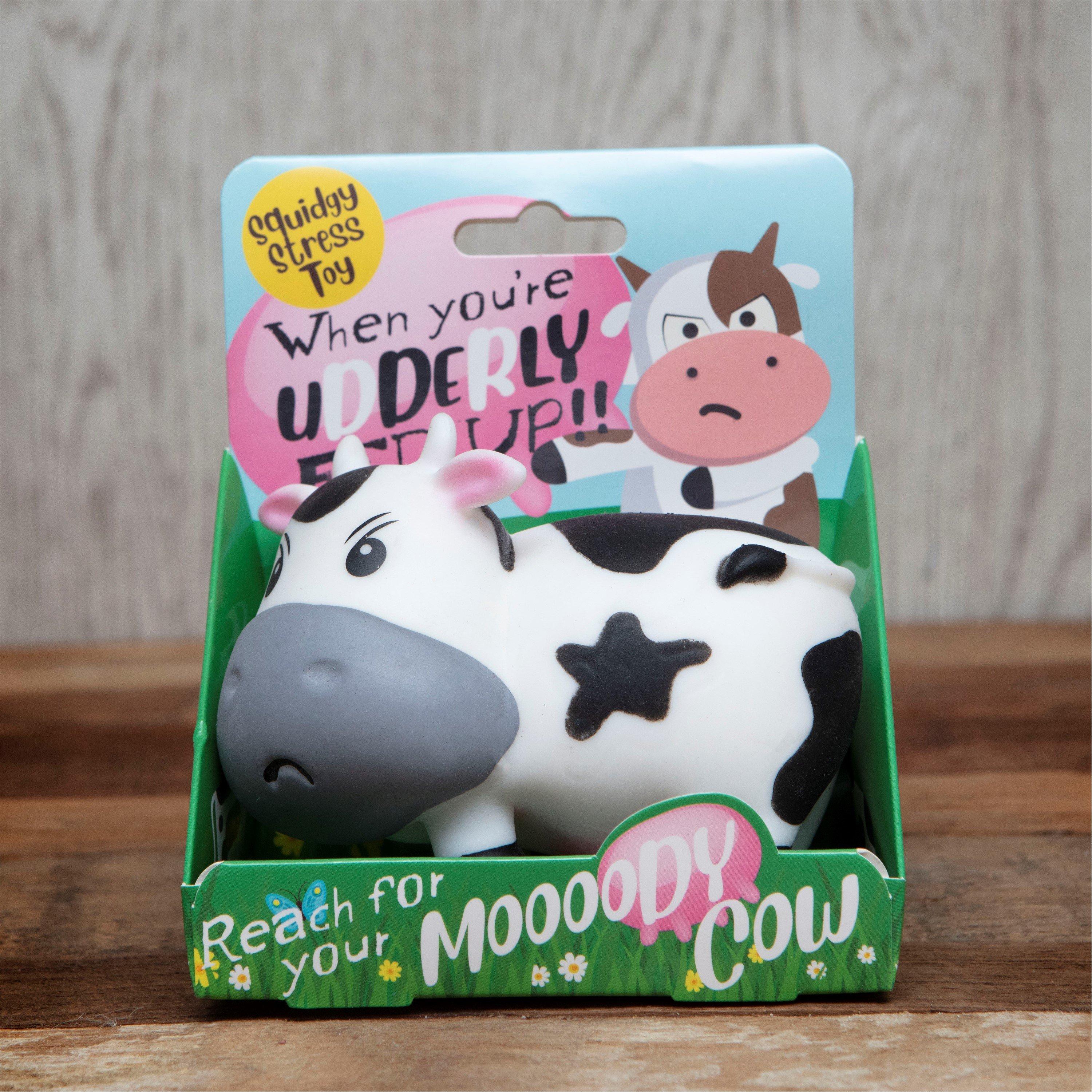Multi - Boxer Gifts - Moody Cow Stress & Anxiety Relief Toy - 5