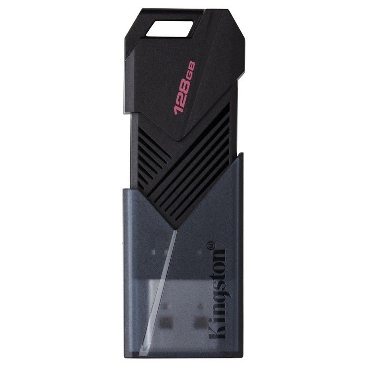 Black - Kingston Technology - DataTraveler USB Flash Pen Drive - 128GB