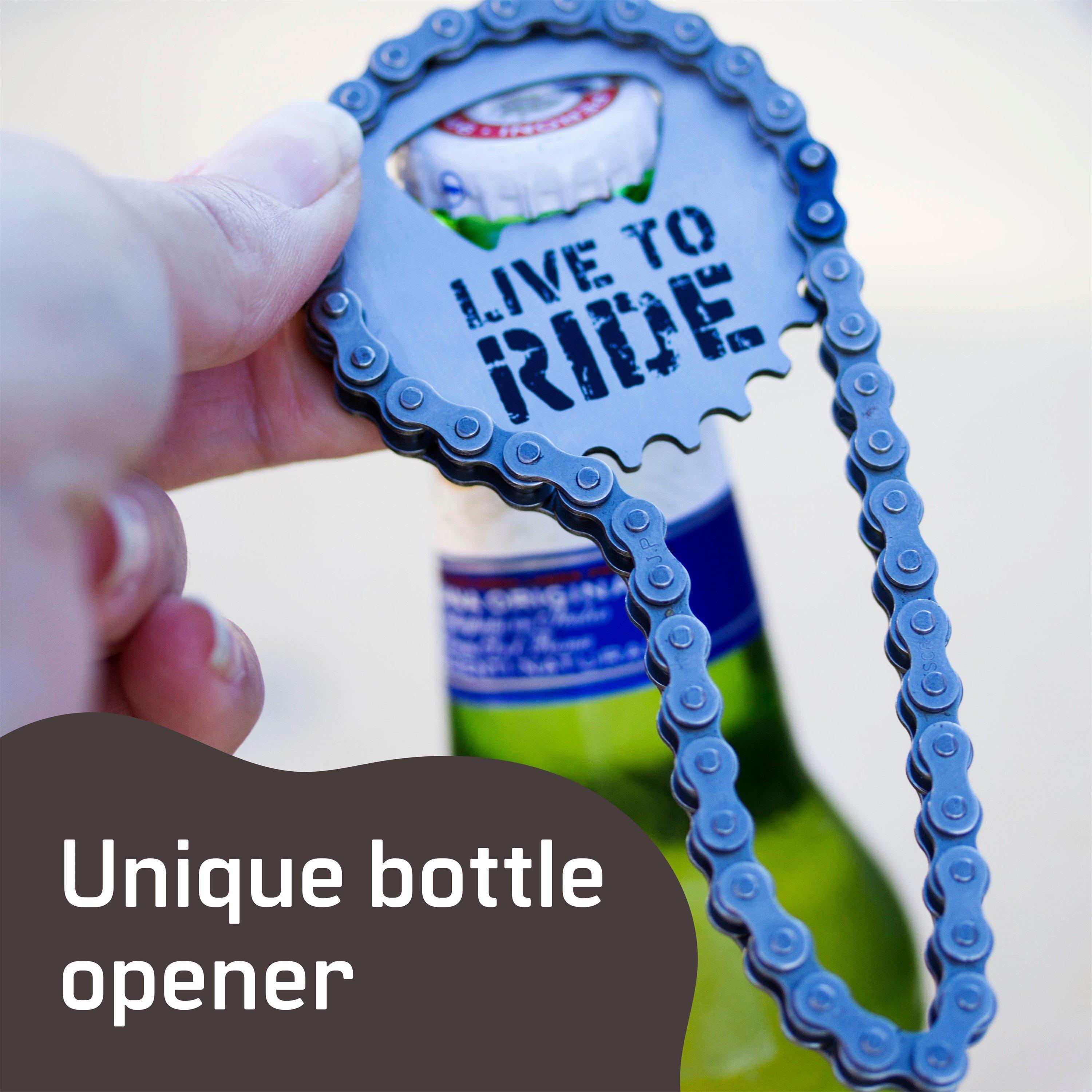 Multi - Boxer Gifts - Bike Chain Bottle Opener - Awesome Cycling Gift - 3