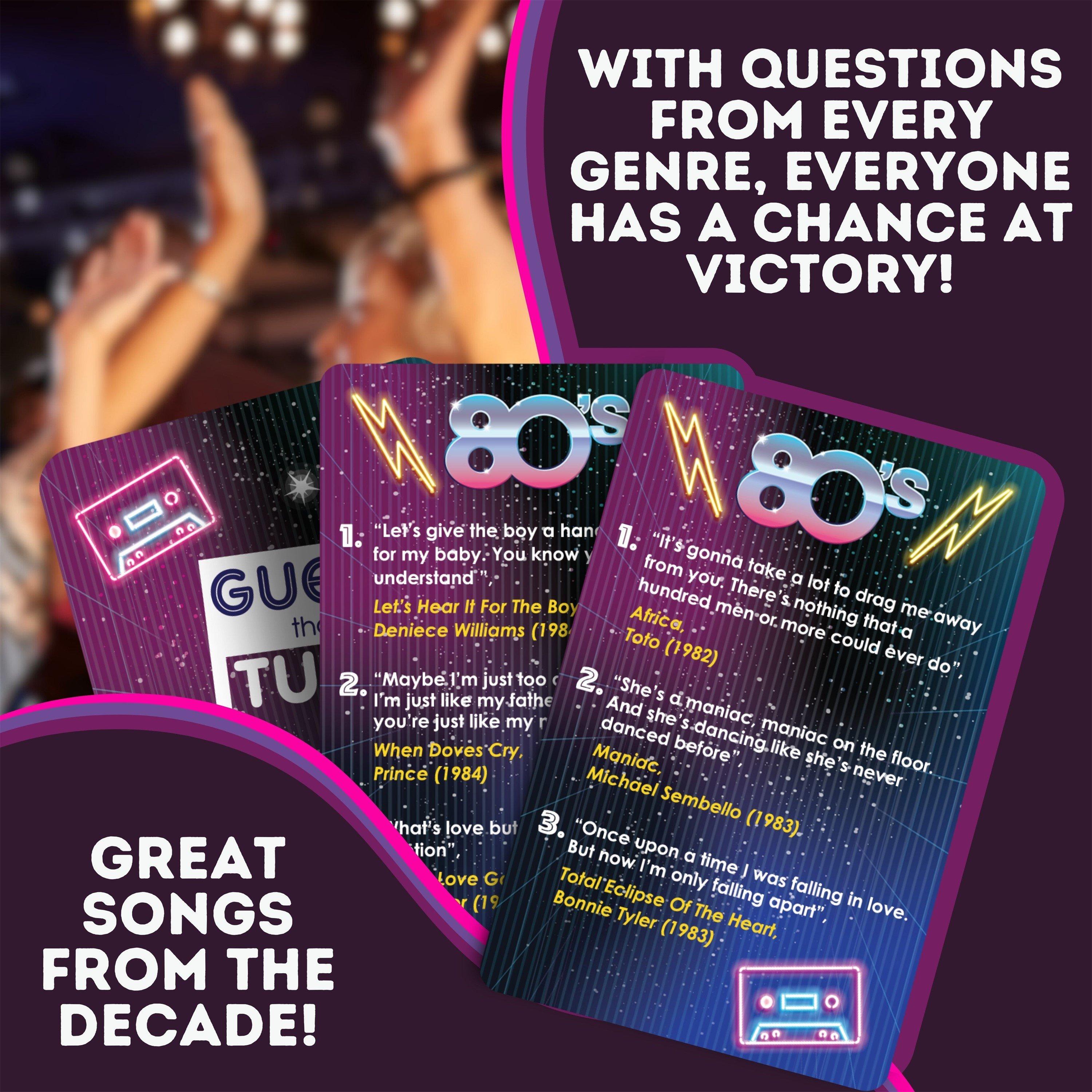 Multi - Boxer Gifts - Eighties Guess That Tune Funny Music Quiz Game - 4