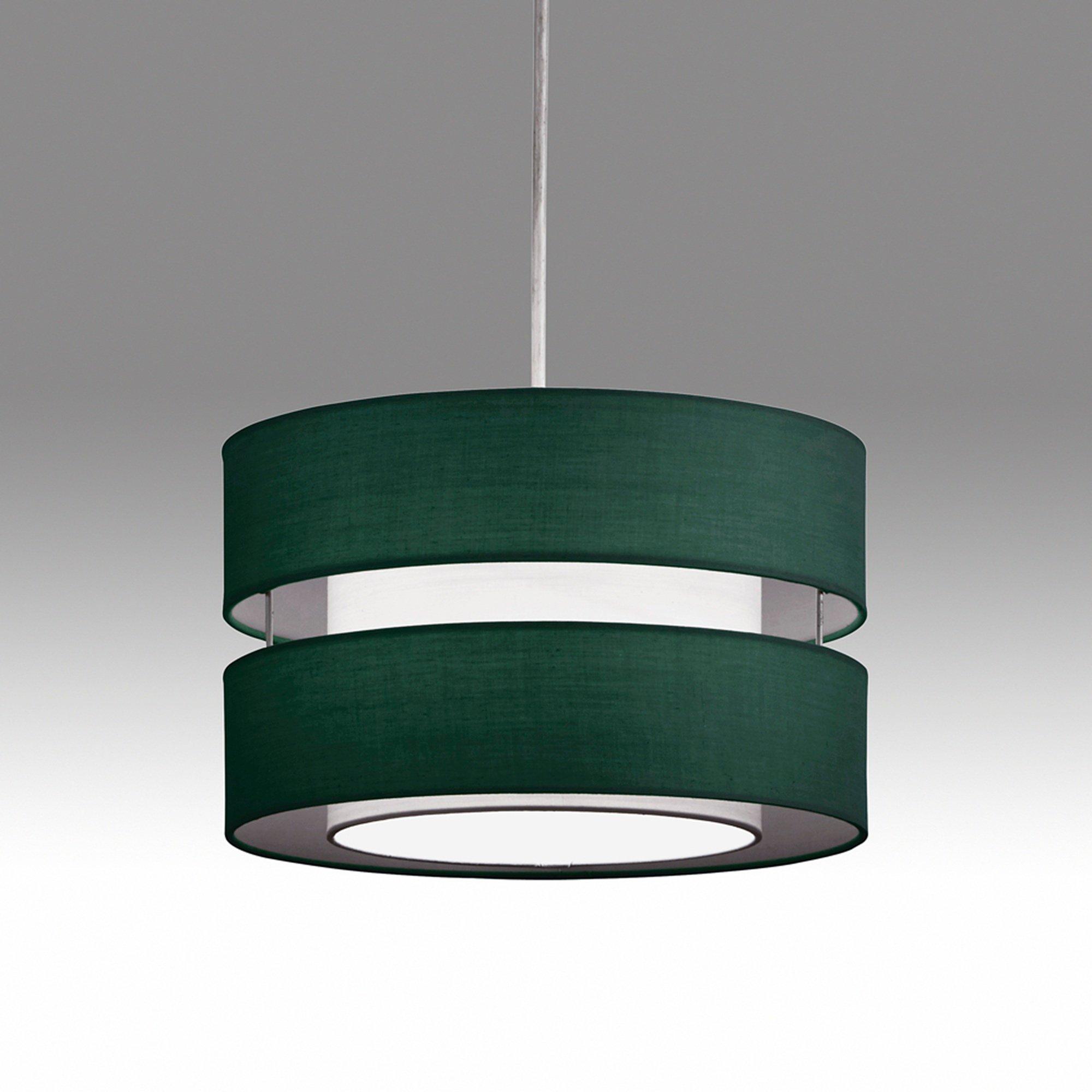 Forest Green - K Living - Layer Fabric Ceiling Light Shade Pendant - 2