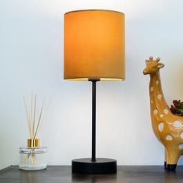 K Living Hove Table Lamp with Ochre Shade