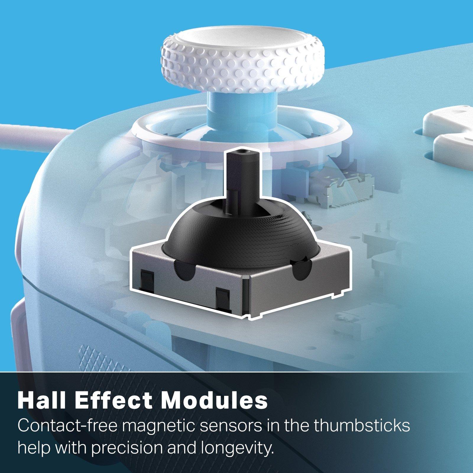 Mushroom - PowerA - Advantage Wired Controller Licensed for Nintendo Switch 2.0 - Mushroom Kingdom - 3