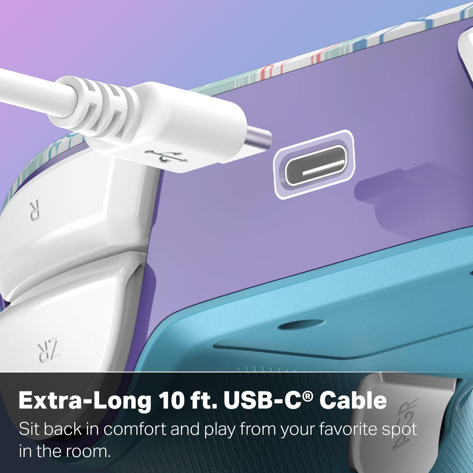 Mushroom - PowerA - Advantage Wired Controller Licensed for Nintendo Switch 2.0 - Mushroom Kingdom - 5