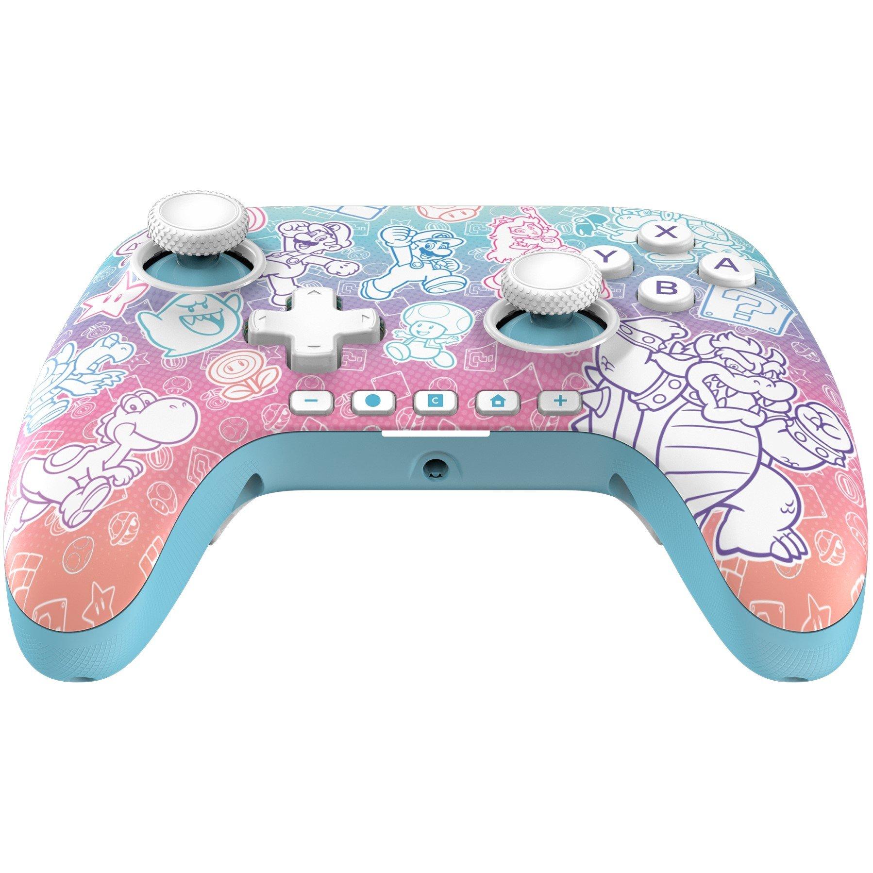 Mushroom - PowerA - Advantage Wired Controller Licensed for Nintendo Switch 2.0 - Mushroom Kingdom - 7