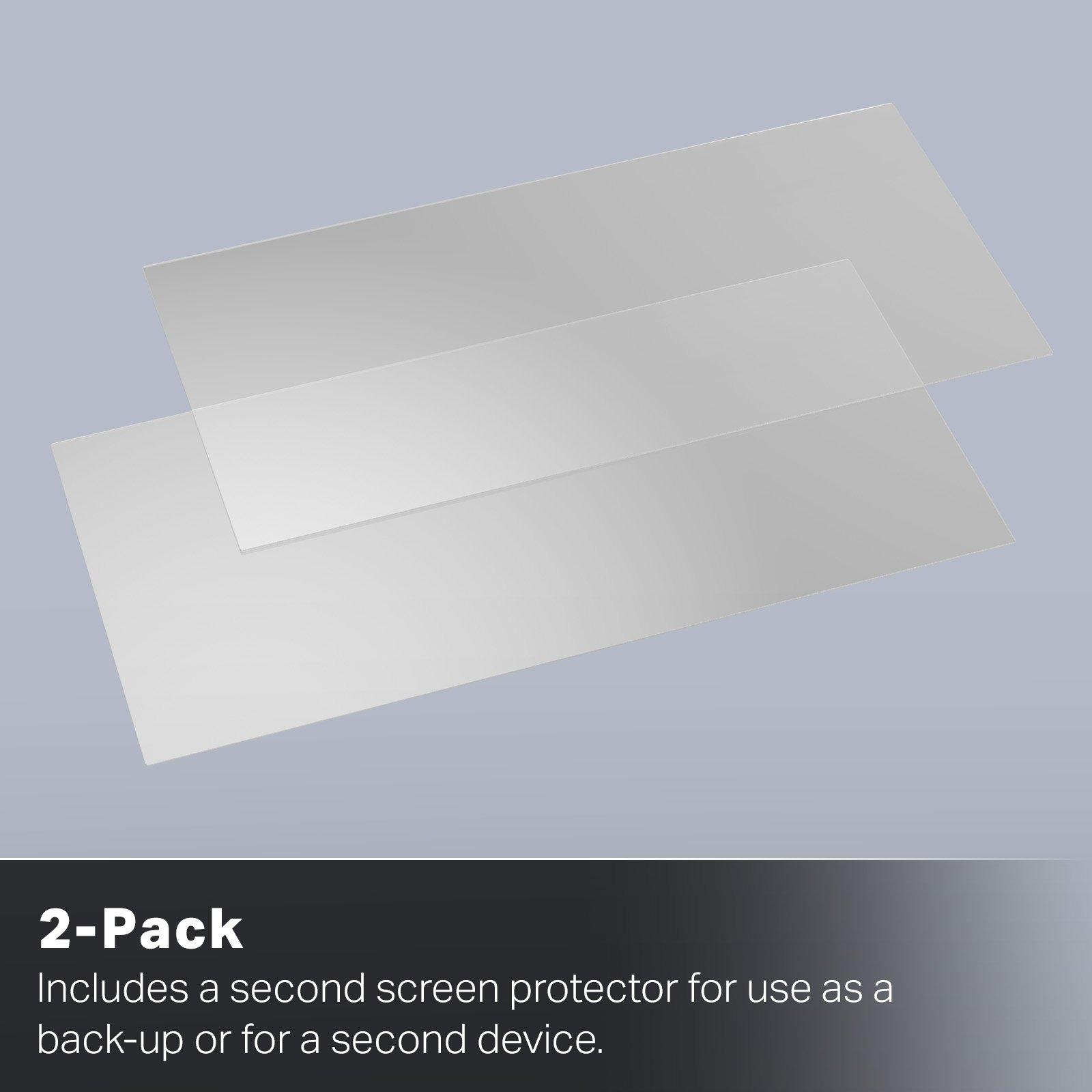 Clear - PowerA - 2 pack Screen Protector Licensed for Nintendo Switch 2.0 - 2