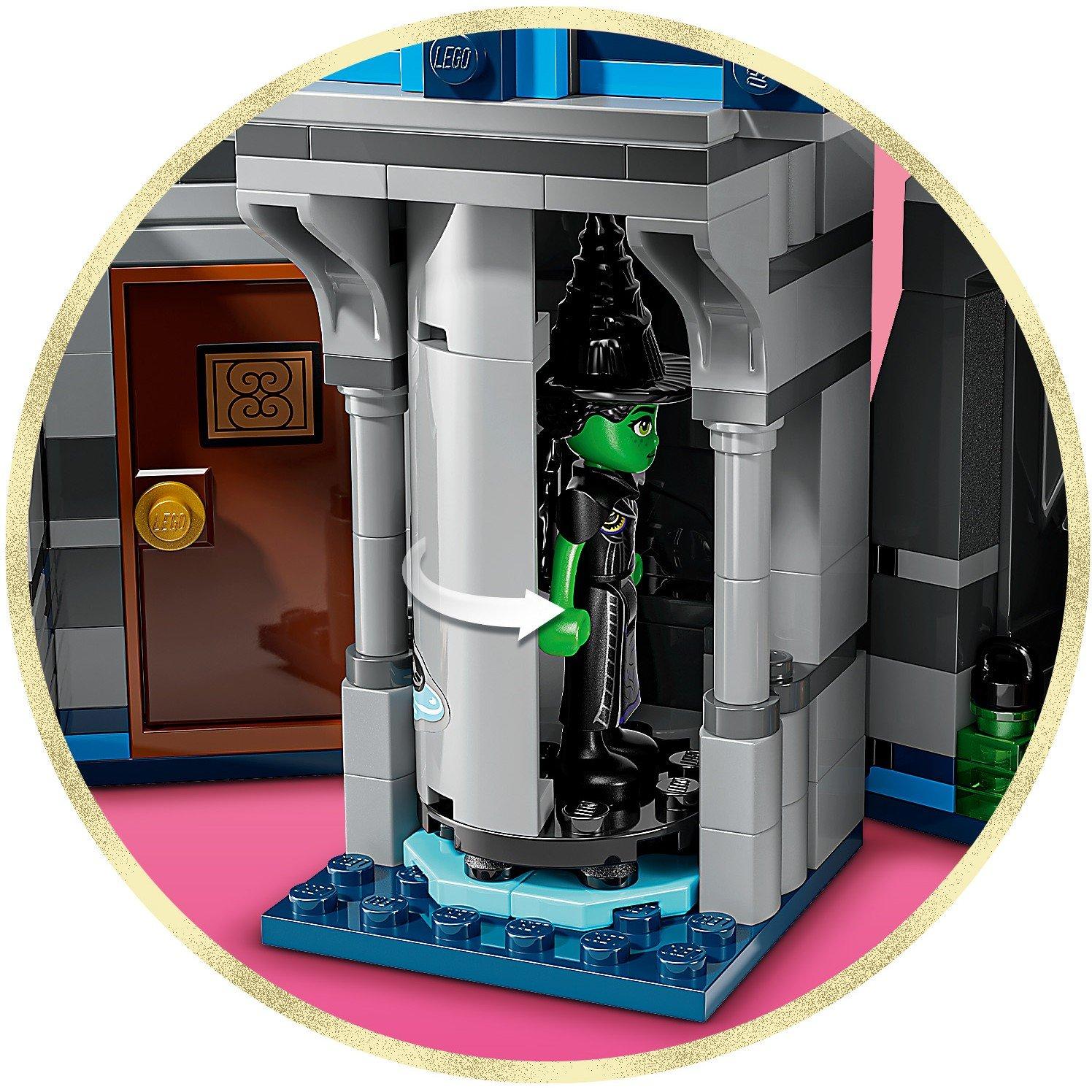 Stad en Kasteel - LEGO - LEGO Wicked Emerald City & Kiamo Ko Castle Playset Adventure Gift Building Toy 75689 - 13