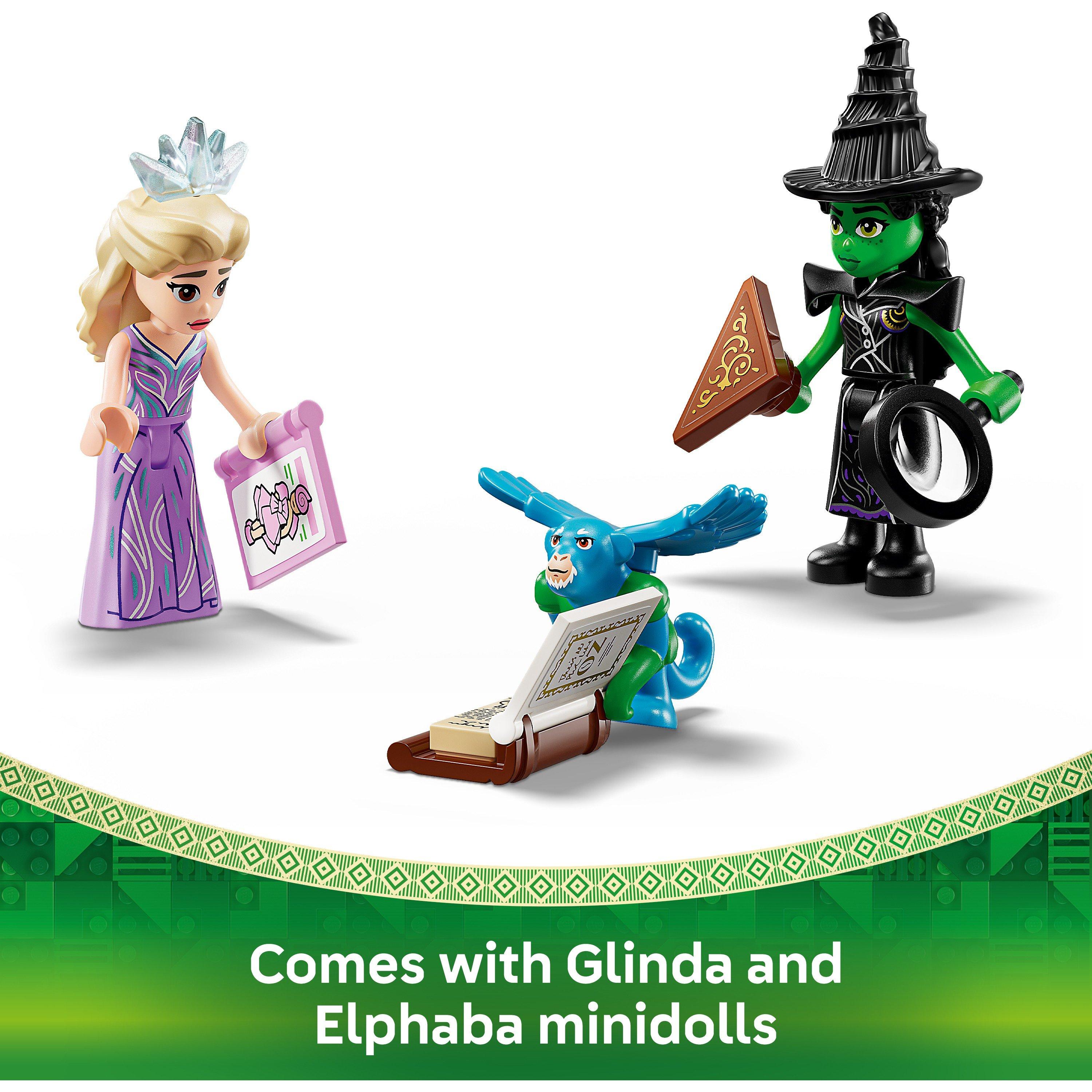 Stad en Kasteel - LEGO - LEGO Wicked Emerald City & Kiamo Ko Castle Playset Adventure Gift Building Toy 75689 - 6