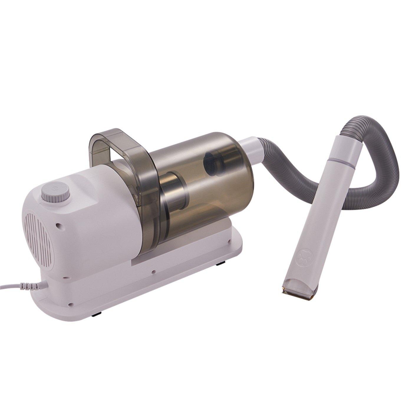 Beige - KIDKID PET - ABS Grooming Vacuum Cleaner with 12 Tools - 4