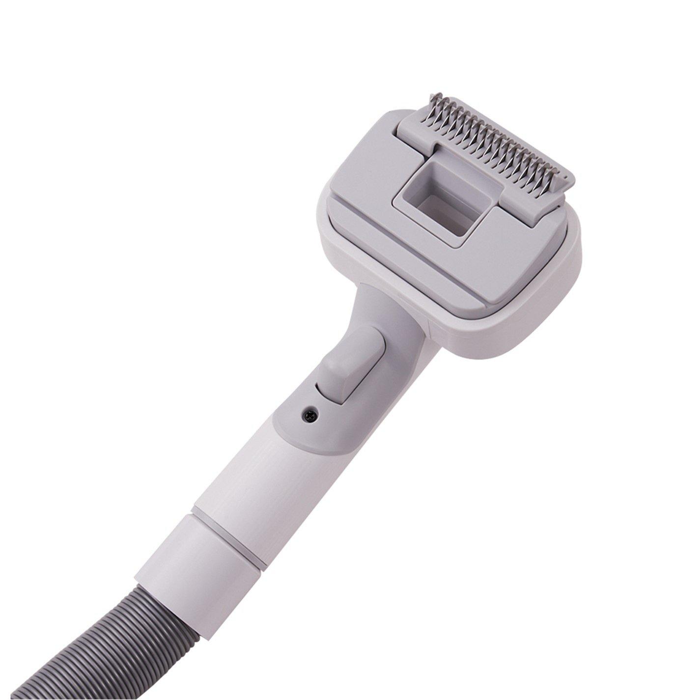 Beige - KIDKID PET - ABS Grooming Vacuum Cleaner with 12 Tools - 6