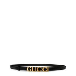 Gucci Logo Lettering Belt