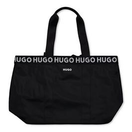 Hugo Contrast Branding Tote Bag