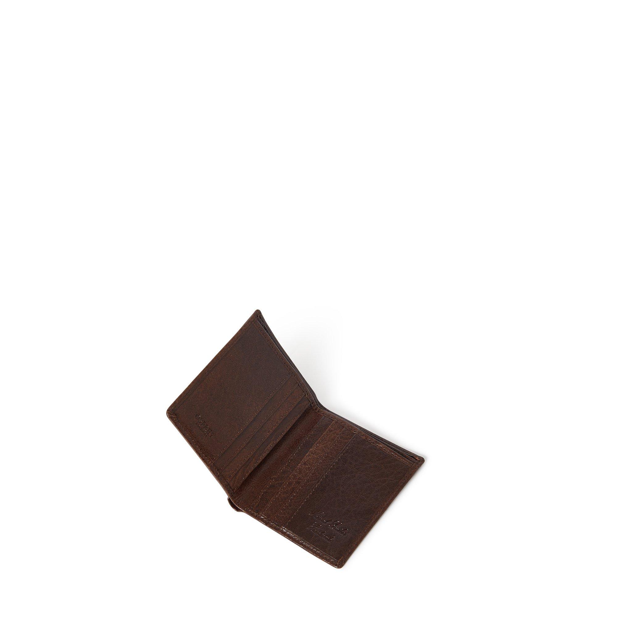 Chocolate - Osprey London - Osprey Highland N/S Billfold Wallet - 2