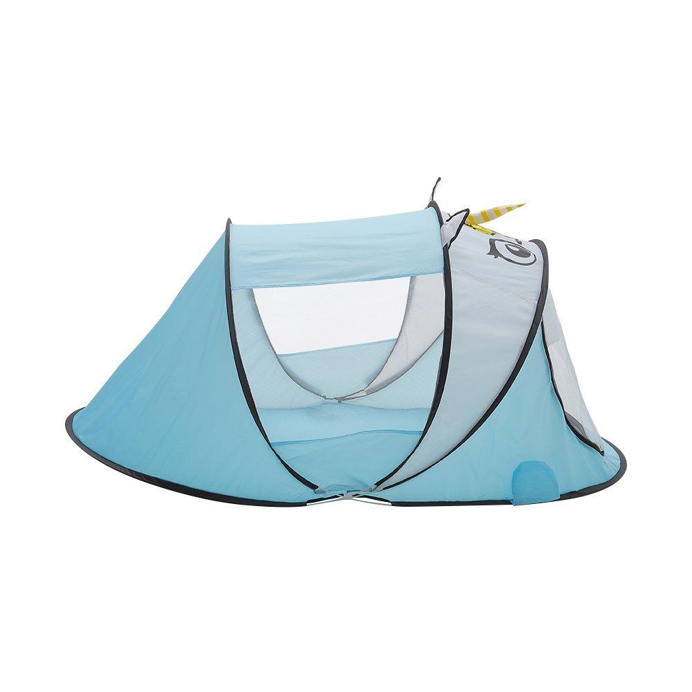 Blue - KIDKID - Cute Blue Unicorn Kids Play Tent - 5
