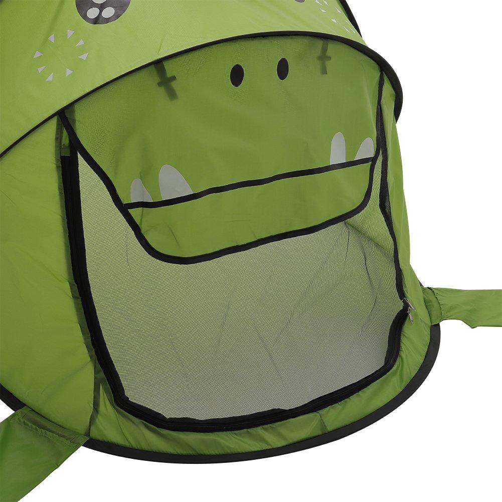 Green - KIDKID - Dinosaur-Themed Kids Play Tent - 8