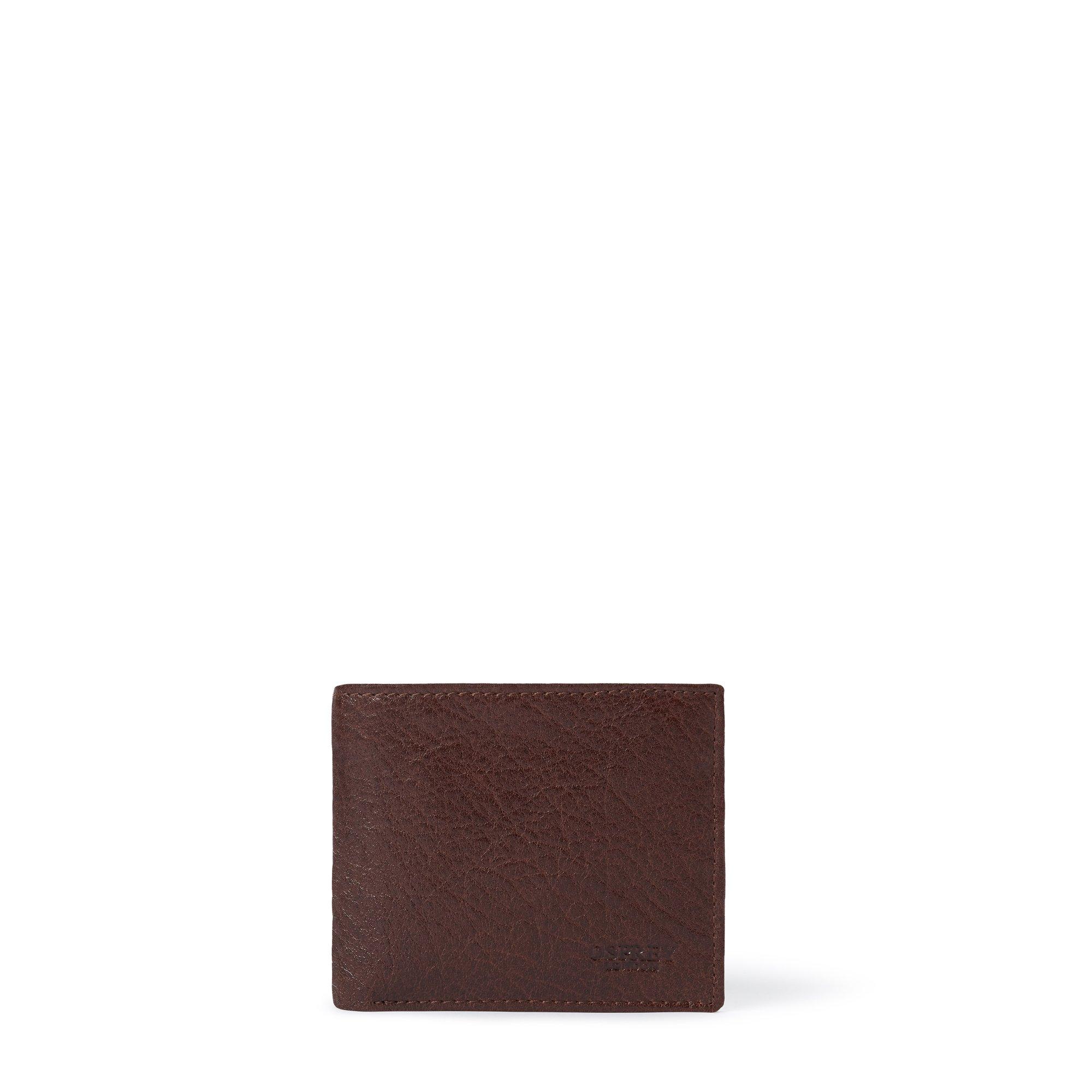 Chocolate - Osprey London - Osprey Highland Billfold Wallet - 1