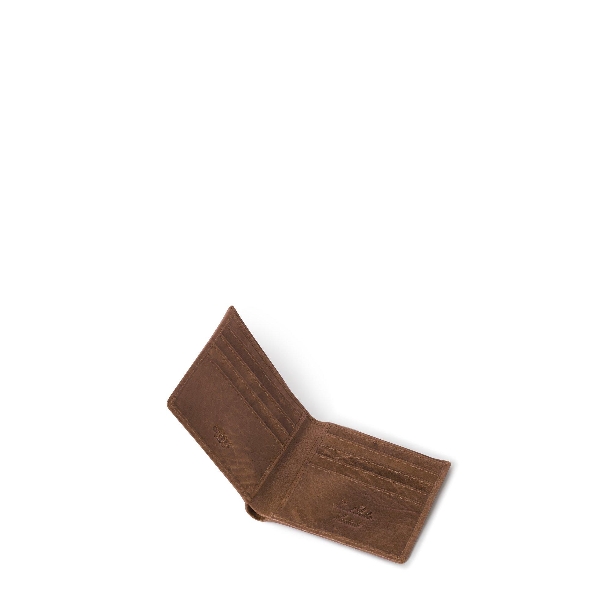 Cognac - Osprey London - Osprey Highland Billfold Wallet - 2