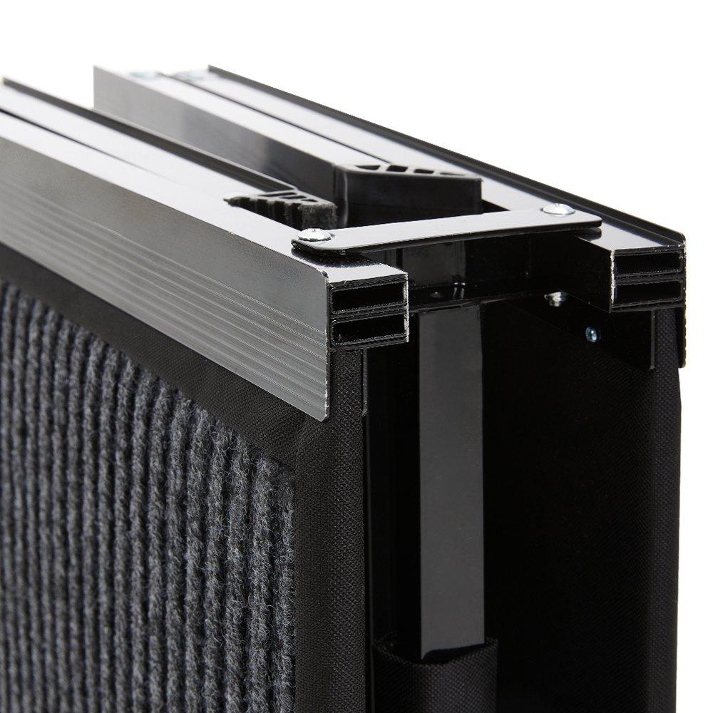 Black - KIDKID PET - 170x44cm Outdoor Foldable Metal Dog Ramp Non-slip - 7