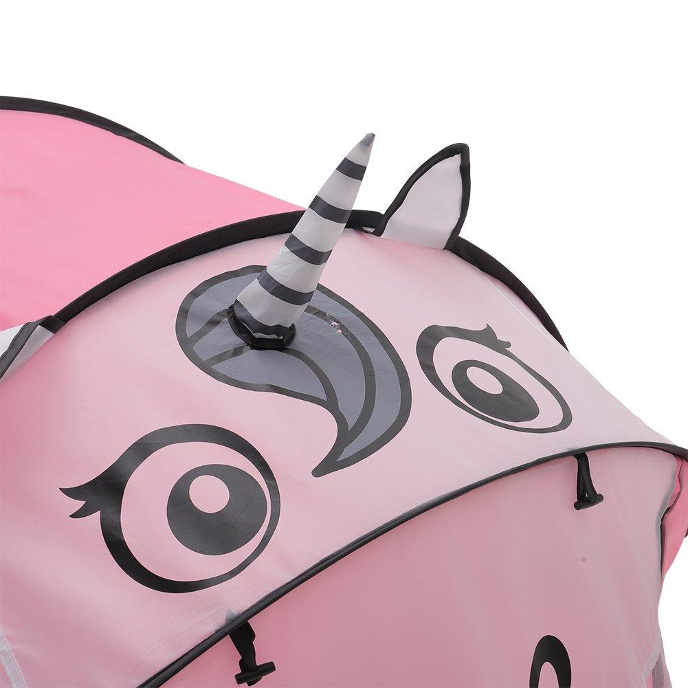 Pink - KIDKID - Cute Pink Unicorn Kids Play Tent - 7
