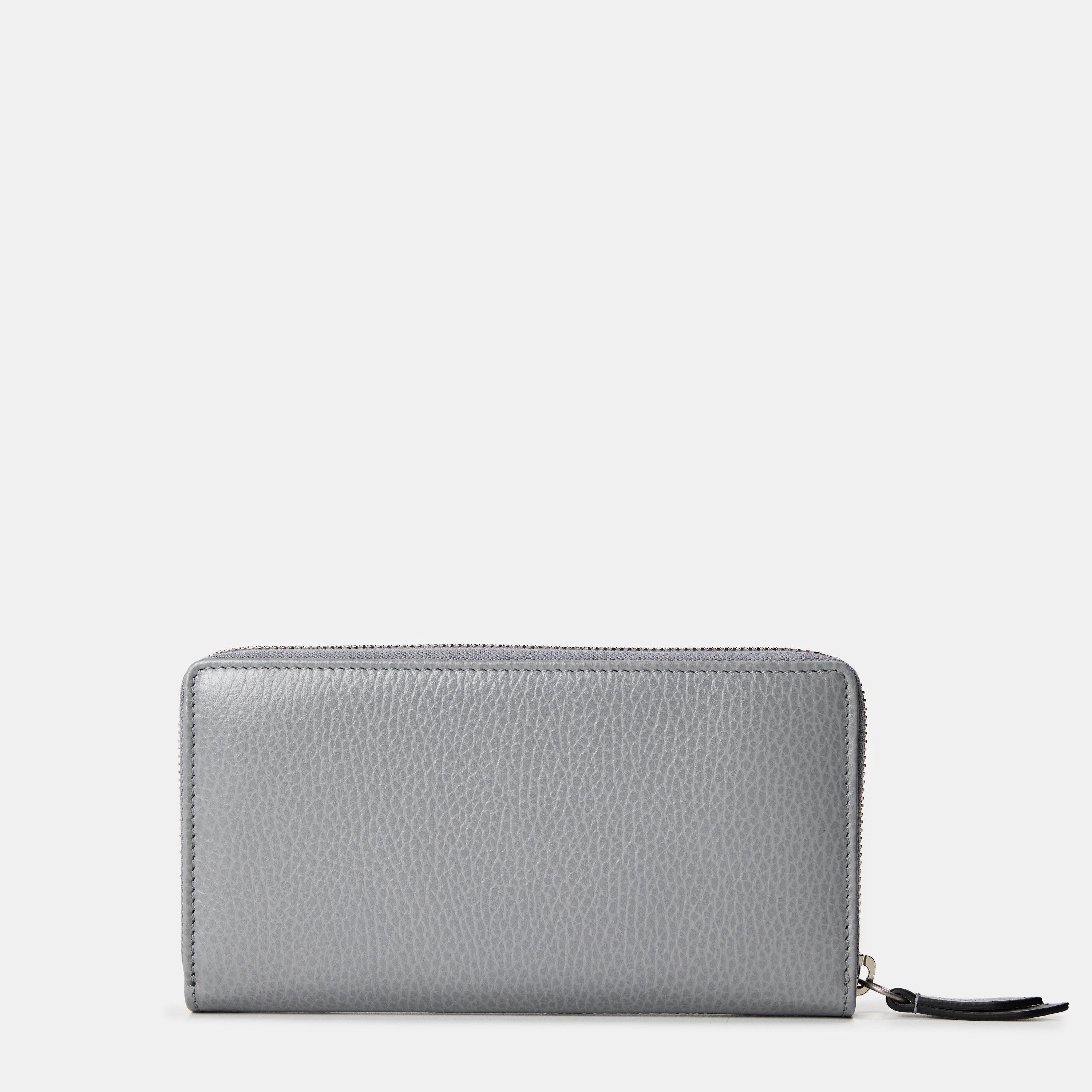 Dp Grey/Dp Grey - Gucci - Women's Zip Around Purse, Zip Around Design - 2