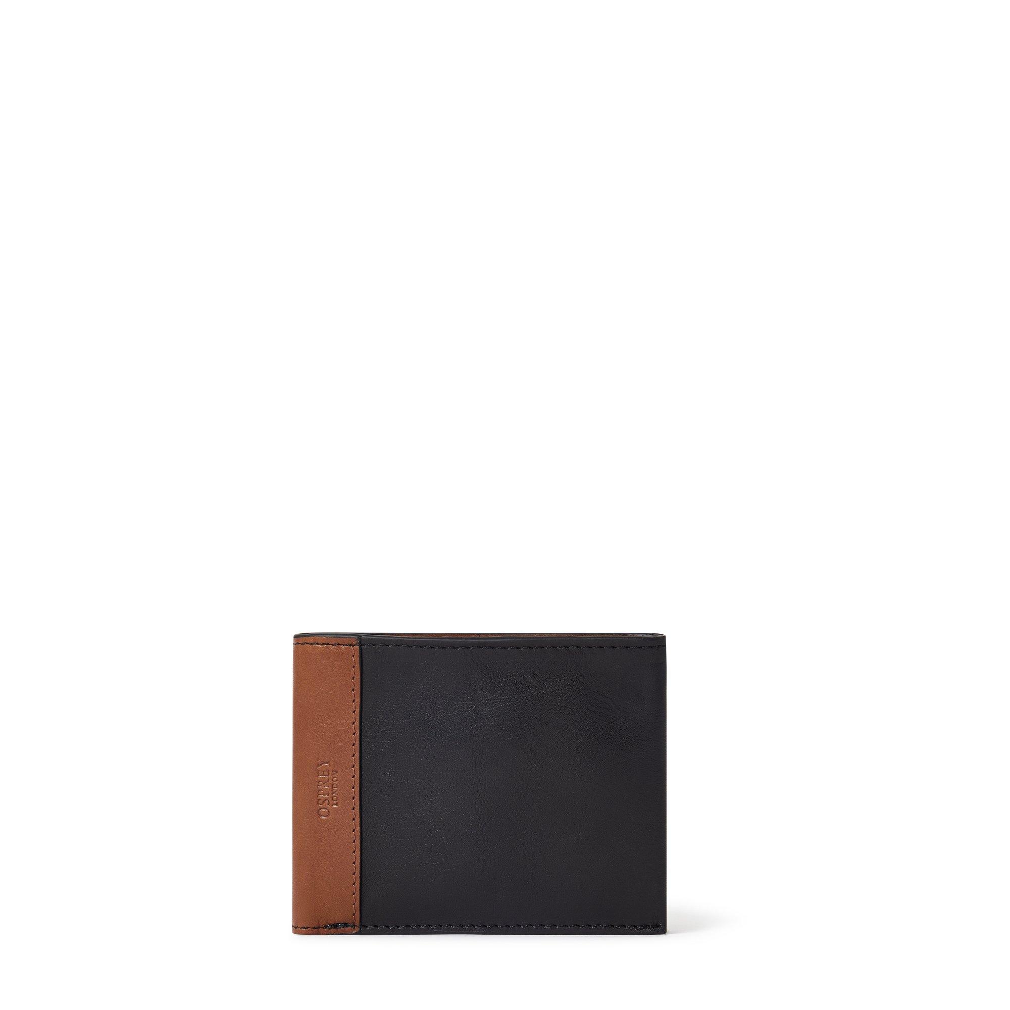 Tan/Blk - Osprey London - Osprey Stanley Billfold Wallet - 1