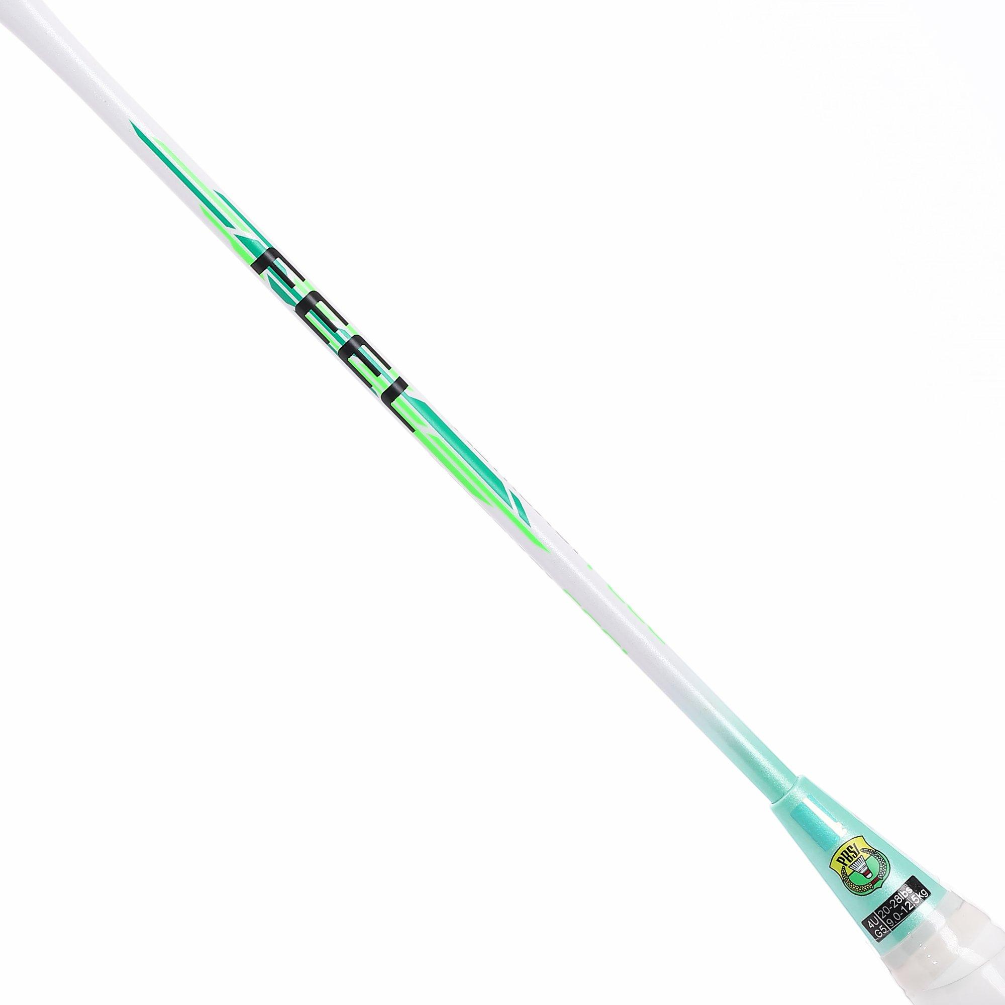 White/Mint - Yonex - Feel Badminton Racket - 5