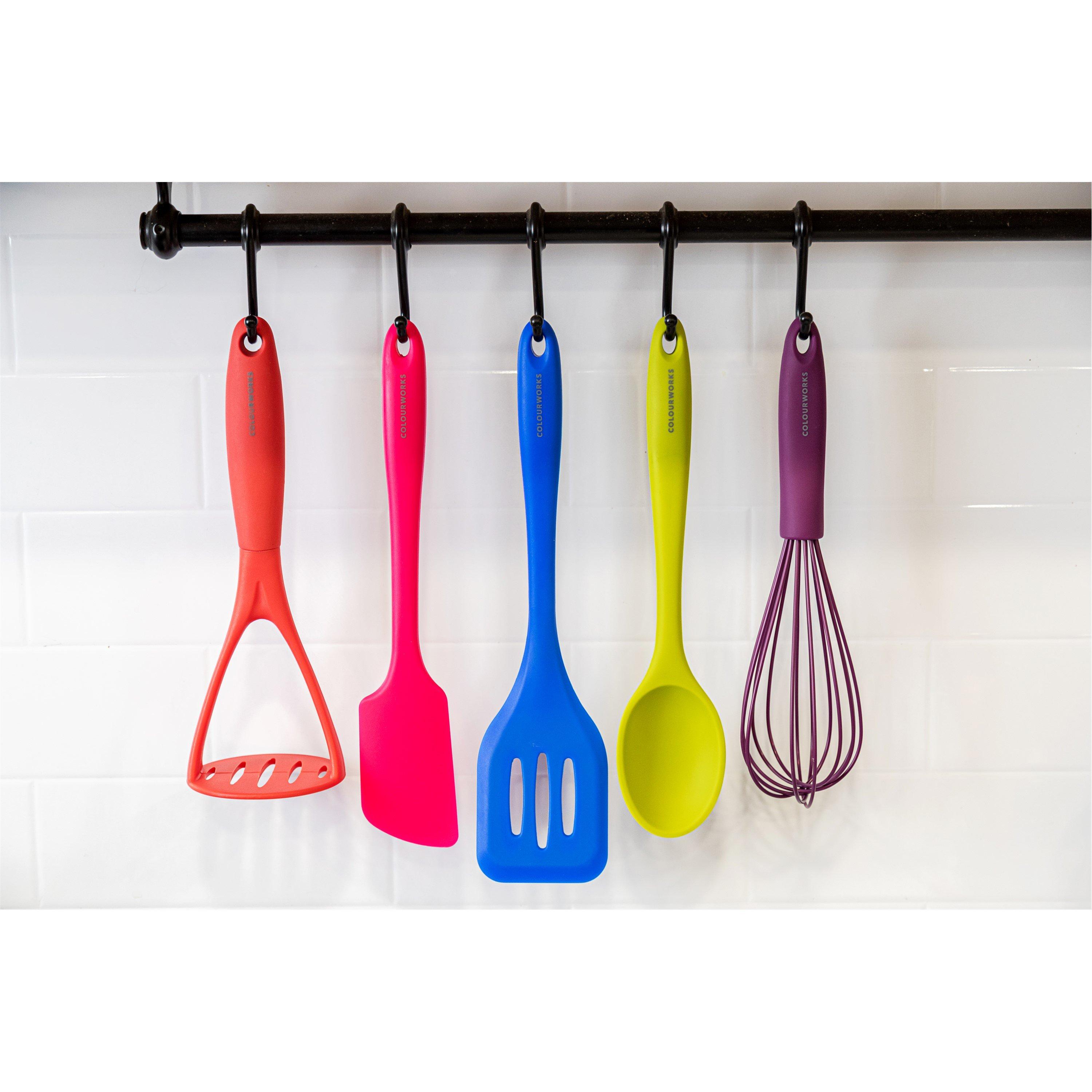 Mixed - Colourworks - Colourworks Brights 5 Piece Kitchen Utensils - 2